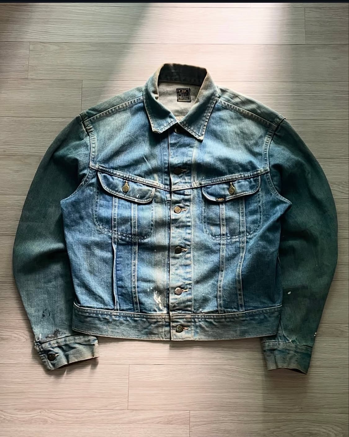 LEE 101-J 70s 리 빈티지 청자켓(42size) 상품이미지1