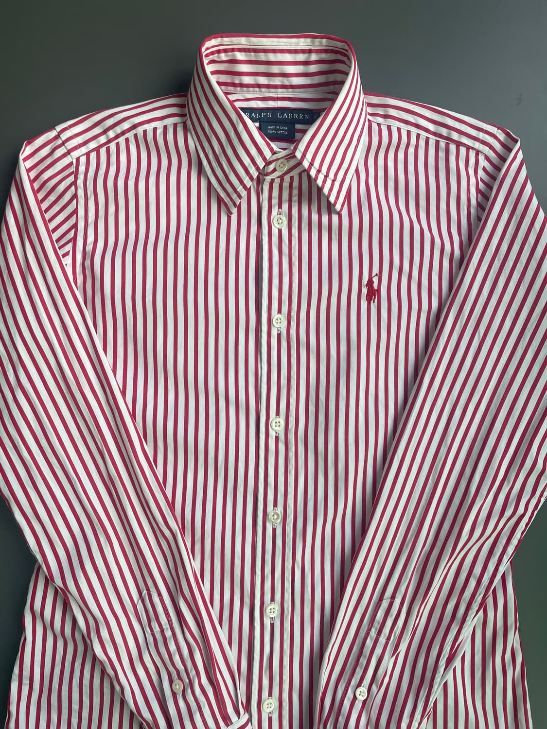 [2] 폴로 랄프로렌 여성 코튼 스트라이프 셔츠 상품이미지2