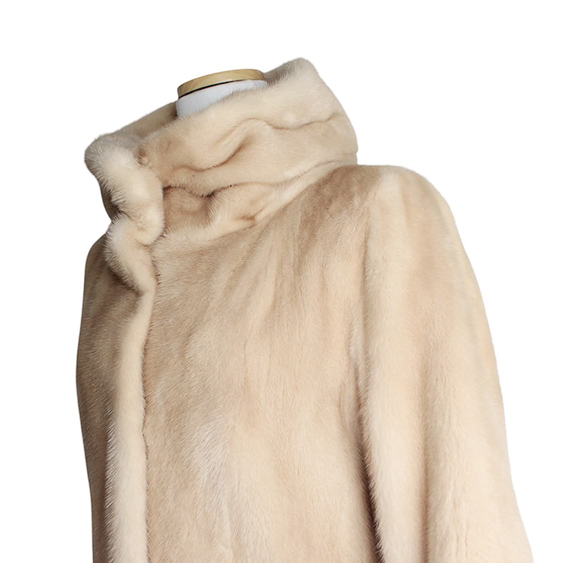 오브제 베이지 코펜하겐 밍크 퍼 코트 55 상품이미지5