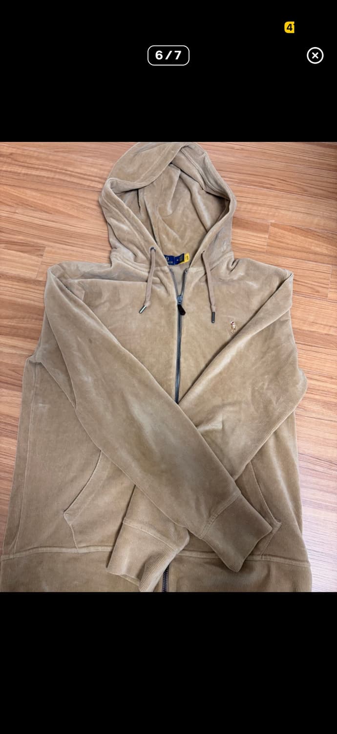 한정판) 폴로 코듀로이 후드집업 m 상품이미지6