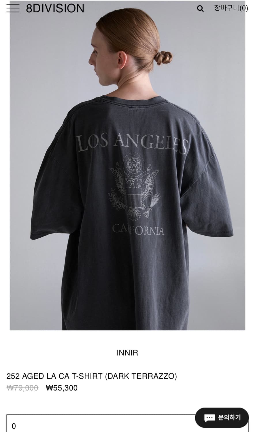 [os] innir 252 AGED LA CA T-SHIRT 이니어 상품이미지6