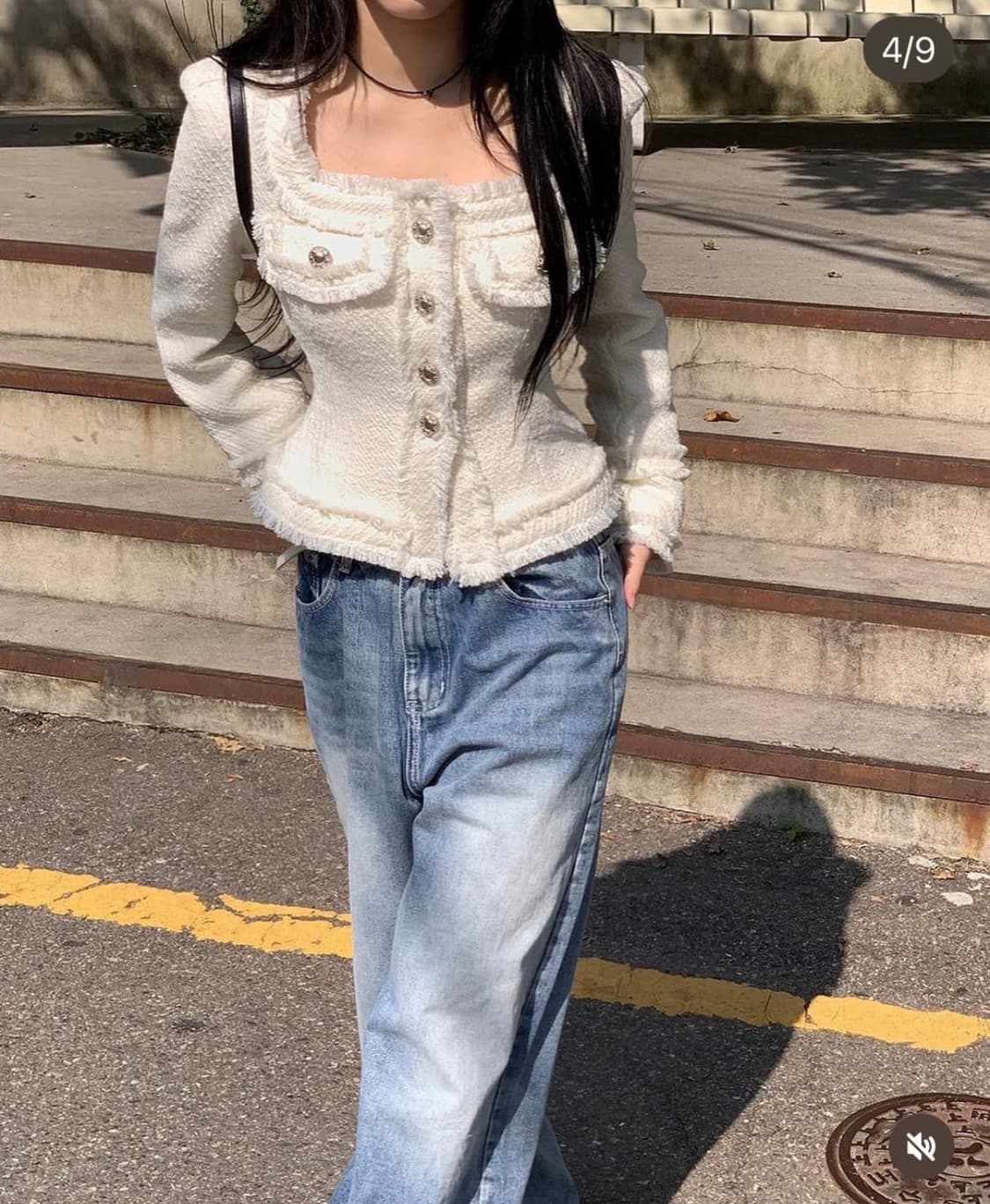 모디무드 트위드 자켓 상품이미지3