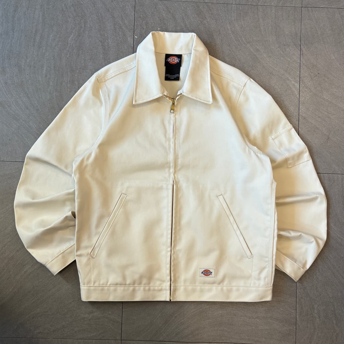 디키즈 정품 아이젠하워 화이트 워크 자켓  상품이미지1