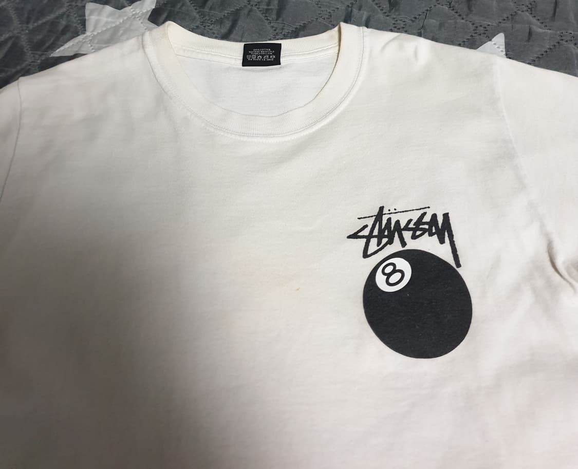 스투시 8볼 반팔티 (S) 상품이미지2