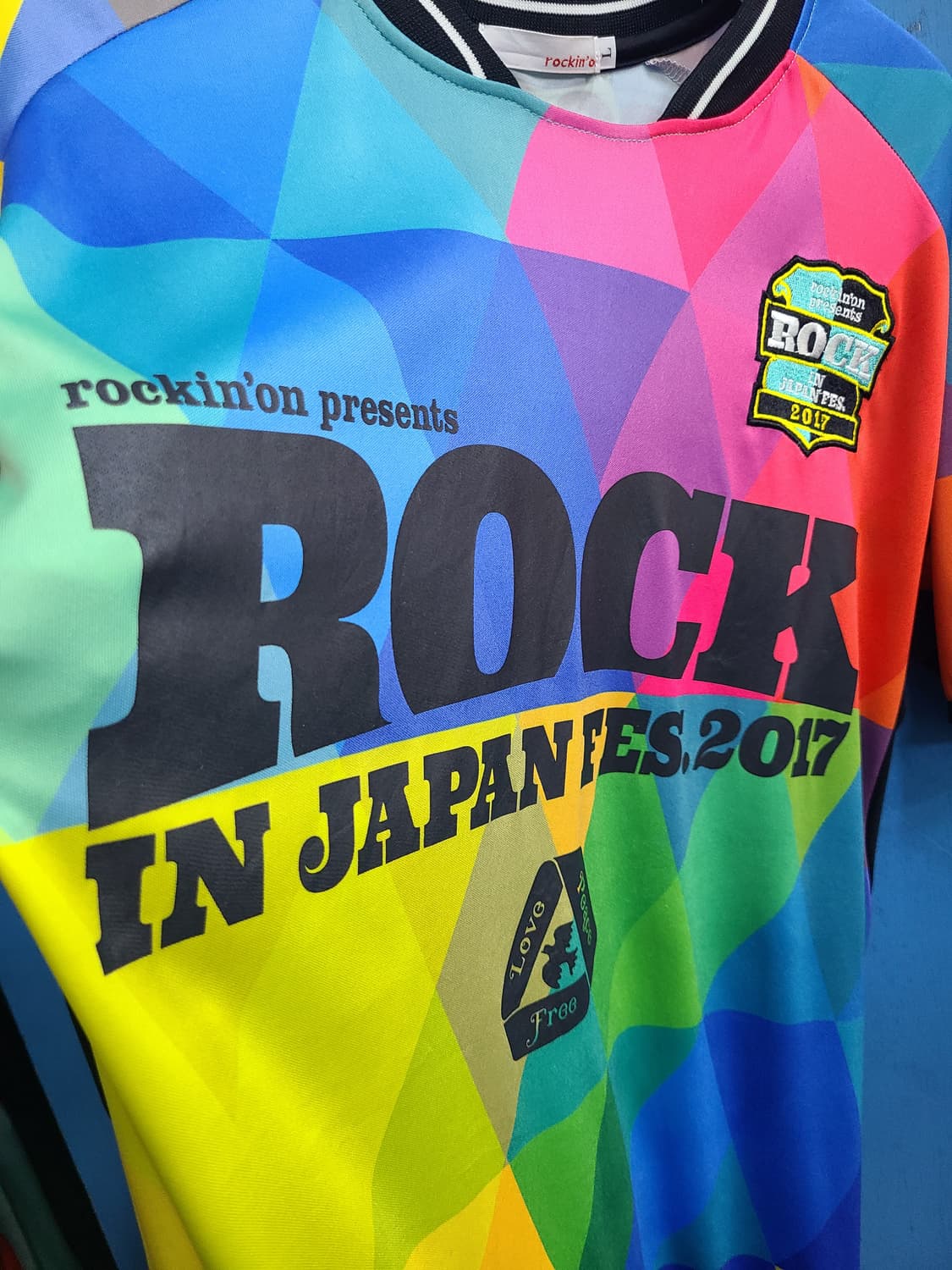 한정판 2017 재팬 락페 공식 축구져지 굿즈 상품이미지4