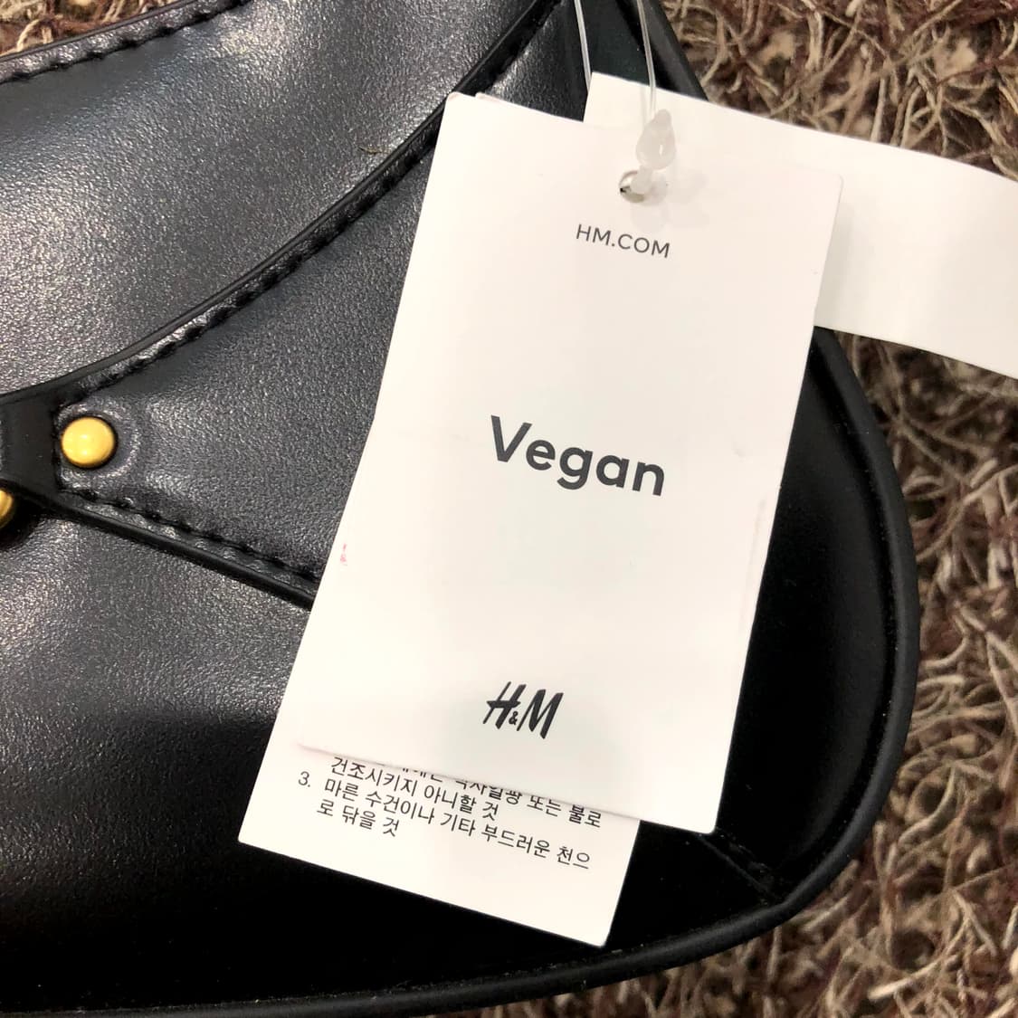  새상품 H&M 블랙 체인 숄더백 상품이미지2