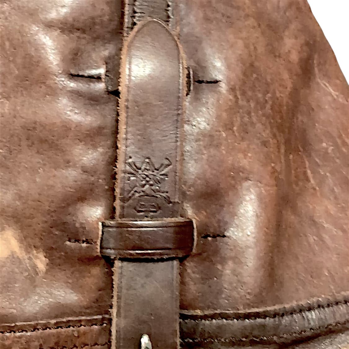 랄프로렌 헤리티지 빈티지가공 소가죽 토트백 상품이미지6