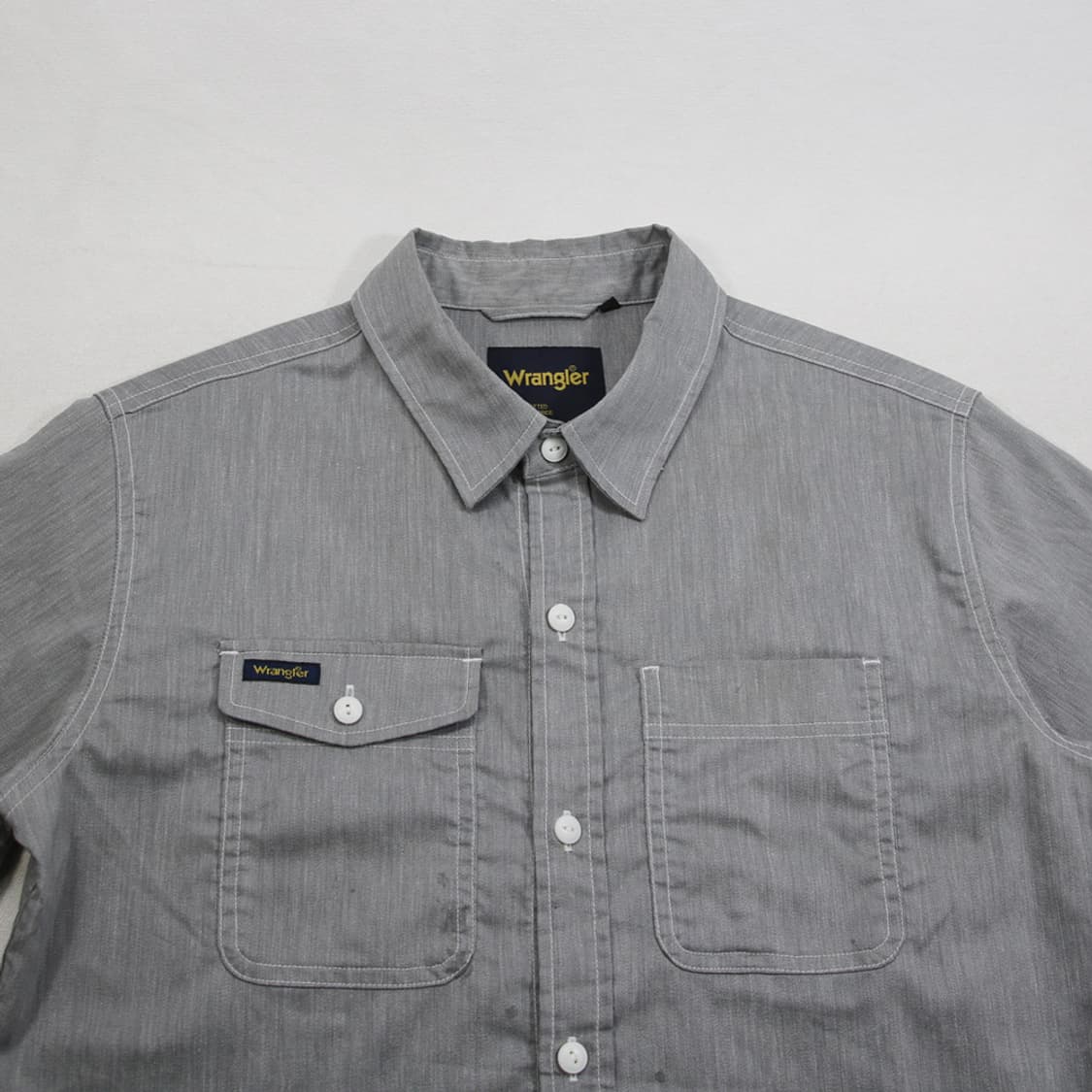 (착용컷) Wrangler 워크 셔츠 (남성용 98) 상품이미지4