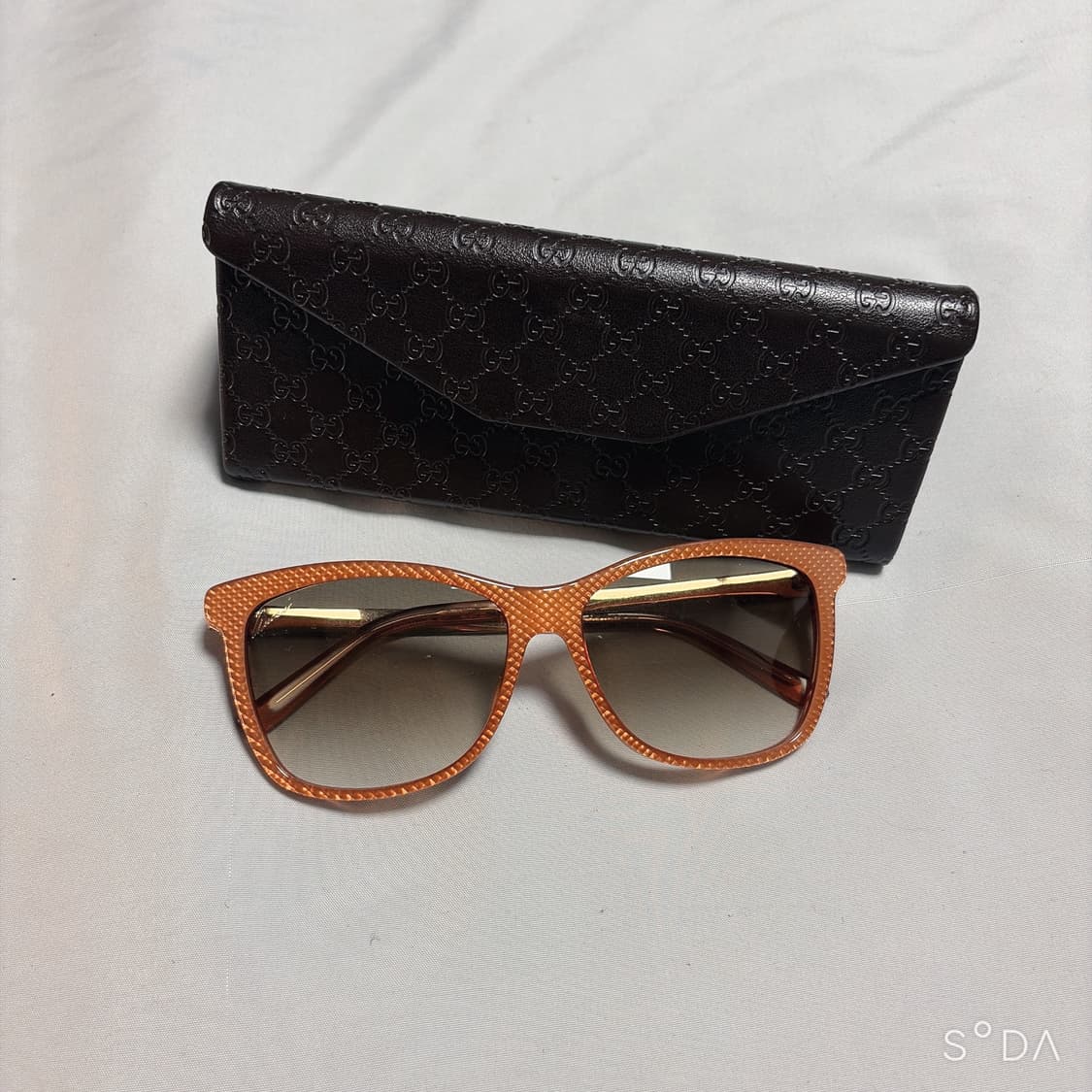 구찌 여성용 선글라스 브라운 케이스포함 상품이미지1