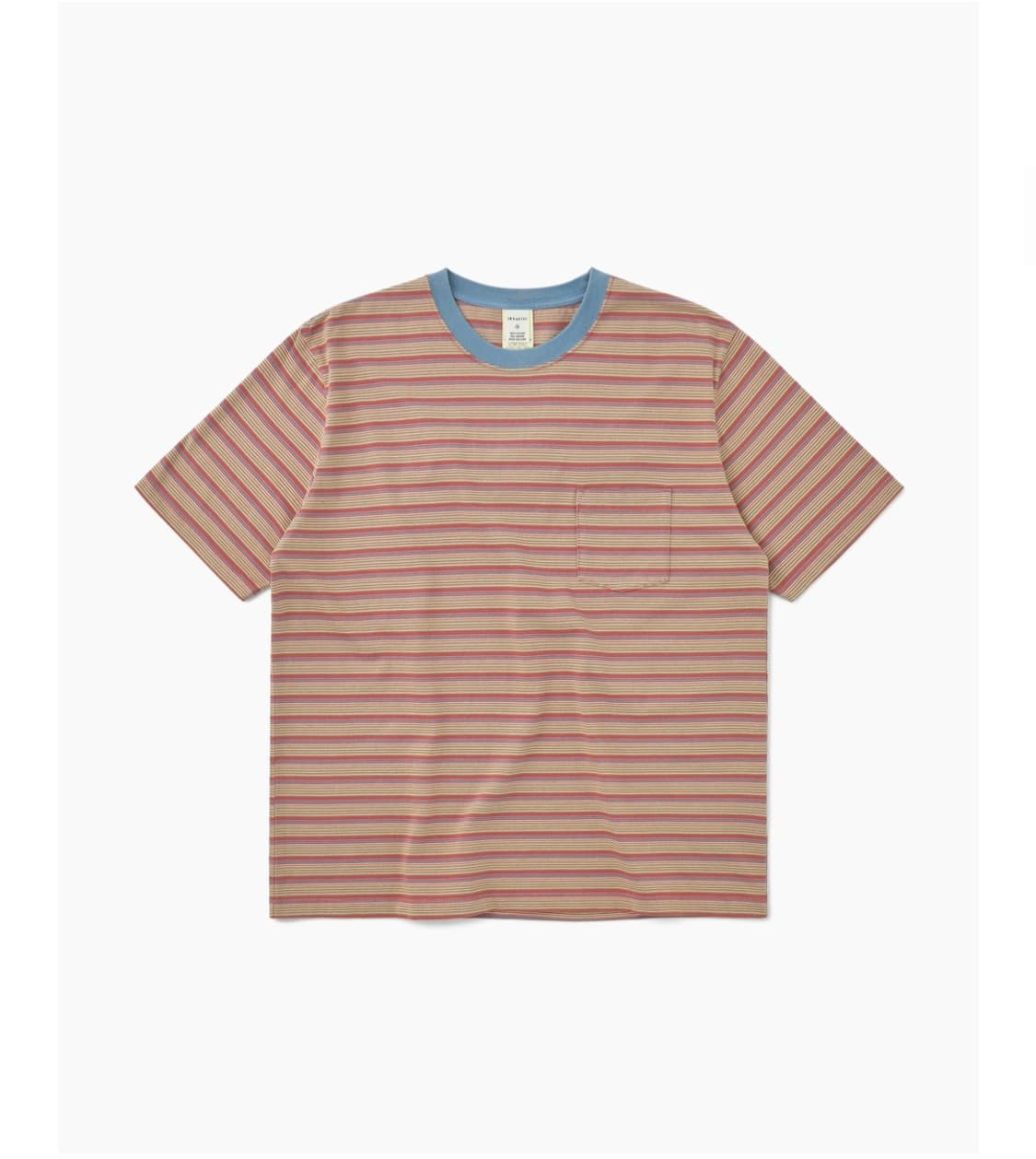 카키스 반팔 Border S/S L 상품이미지1