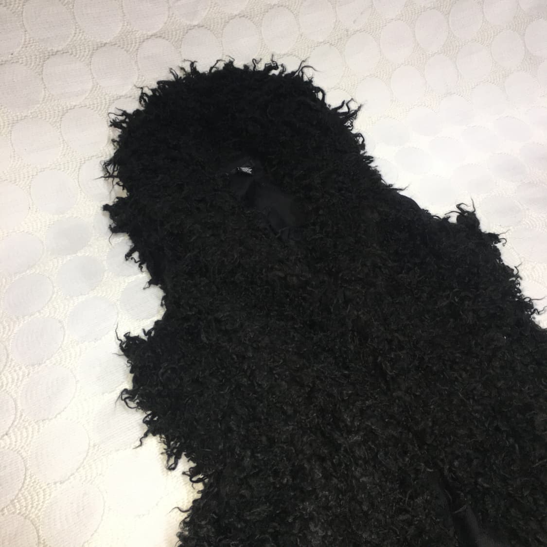 vintage 퍼 베스트 상품이미지2