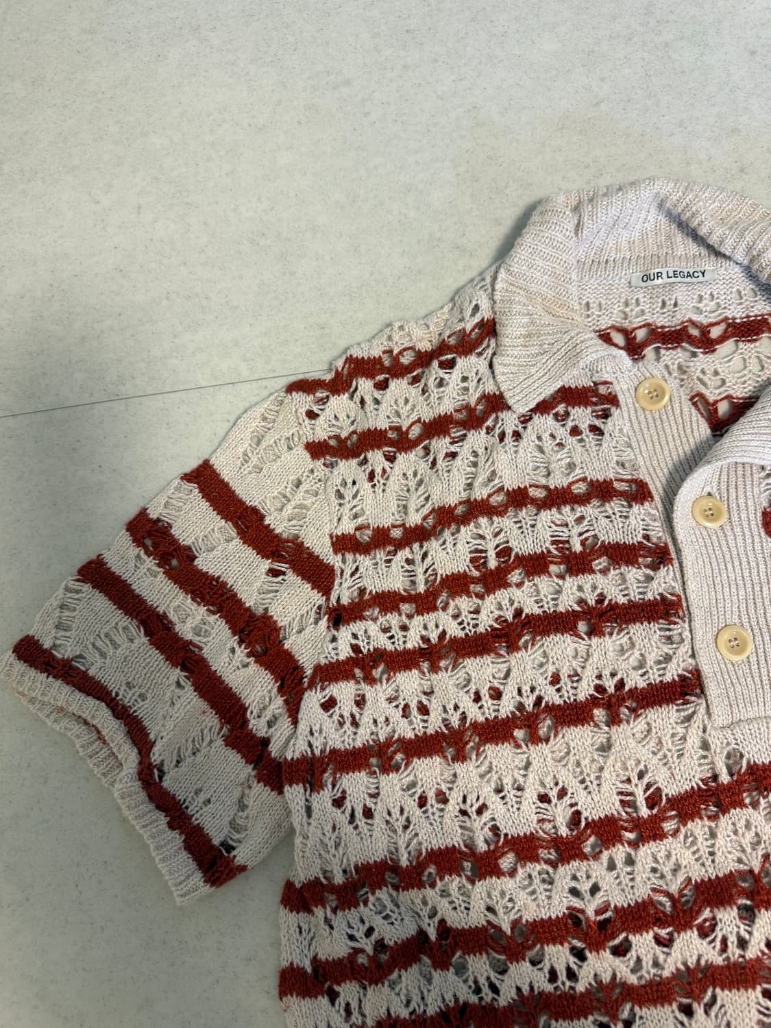 아워레가시 빅피케 셔츠  상품이미지3