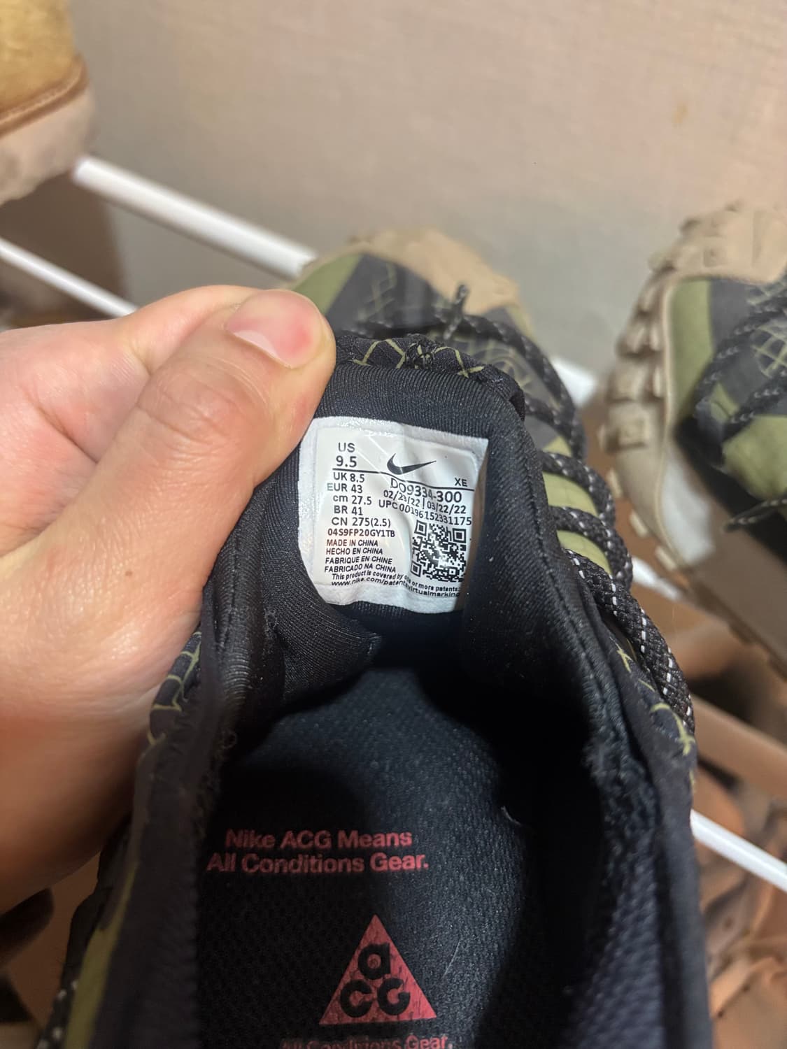 나이키 acg 등산화 275 상품이미지5