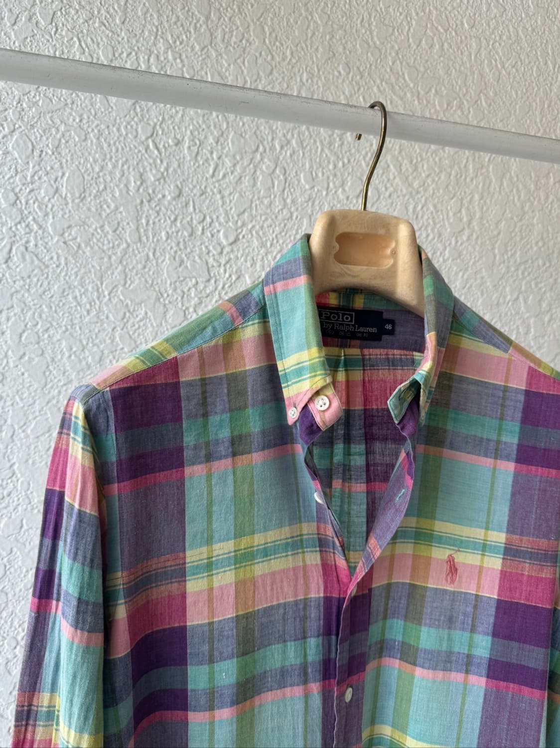 랄프로렌 마드라스 셔츠 상품이미지2