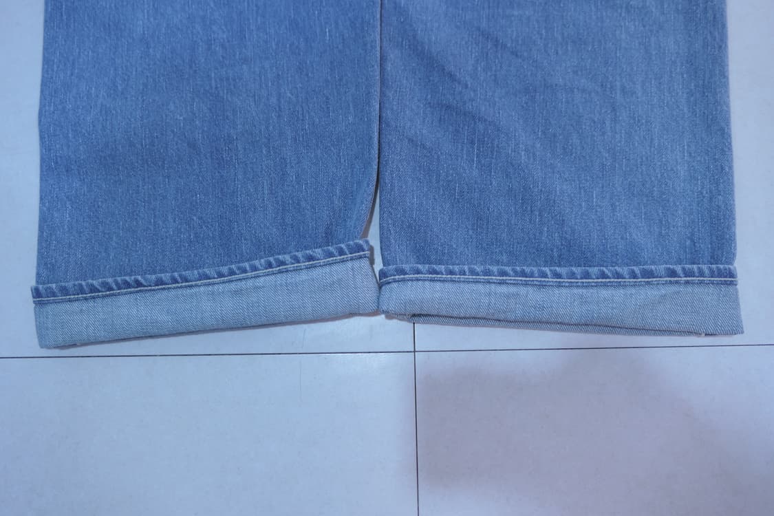 오라리 24SS 셀비지 페이디드 라이트 데님 4 상품이미지6