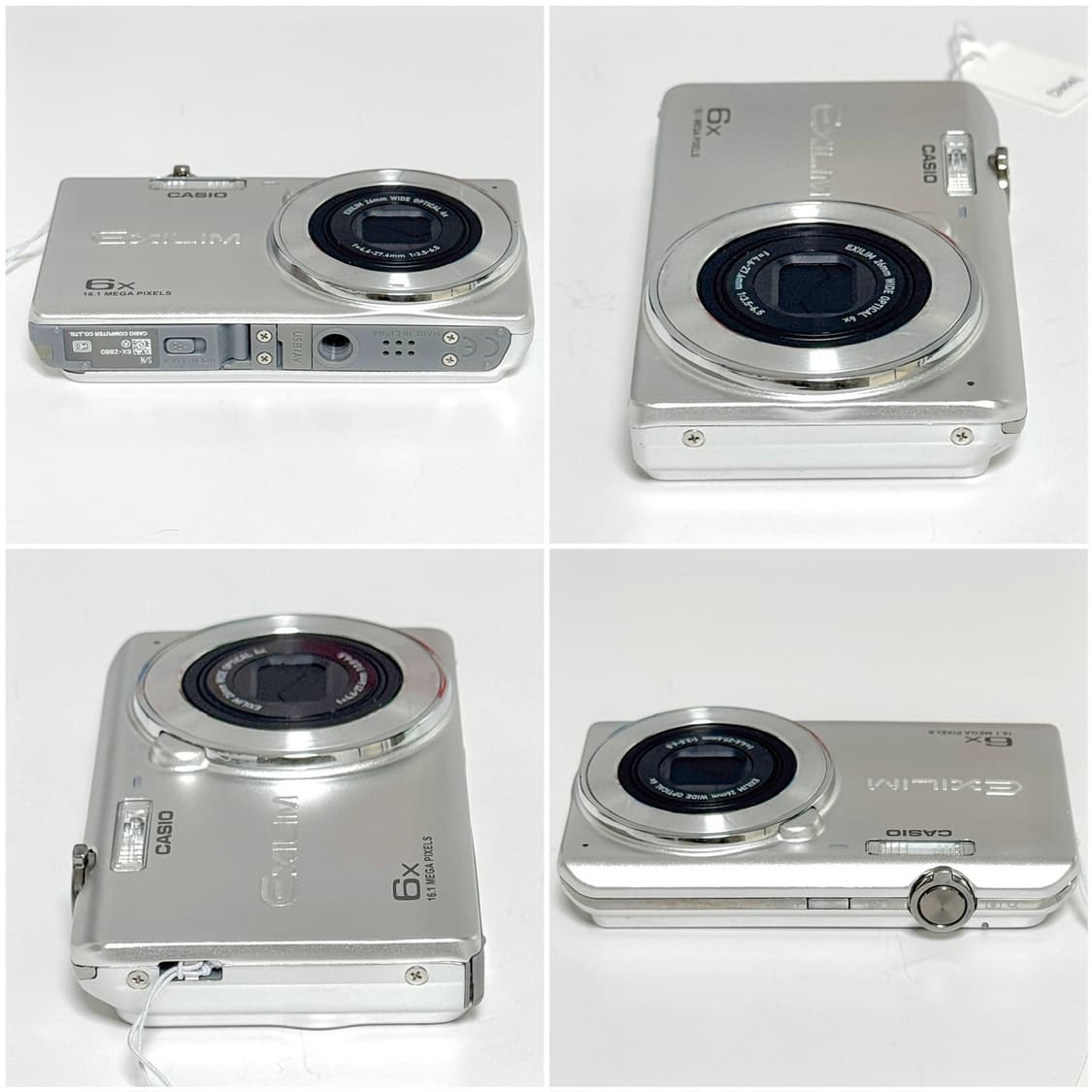 카시오 엑슬림 Z880 실버 빈티지디카 상품이미지3