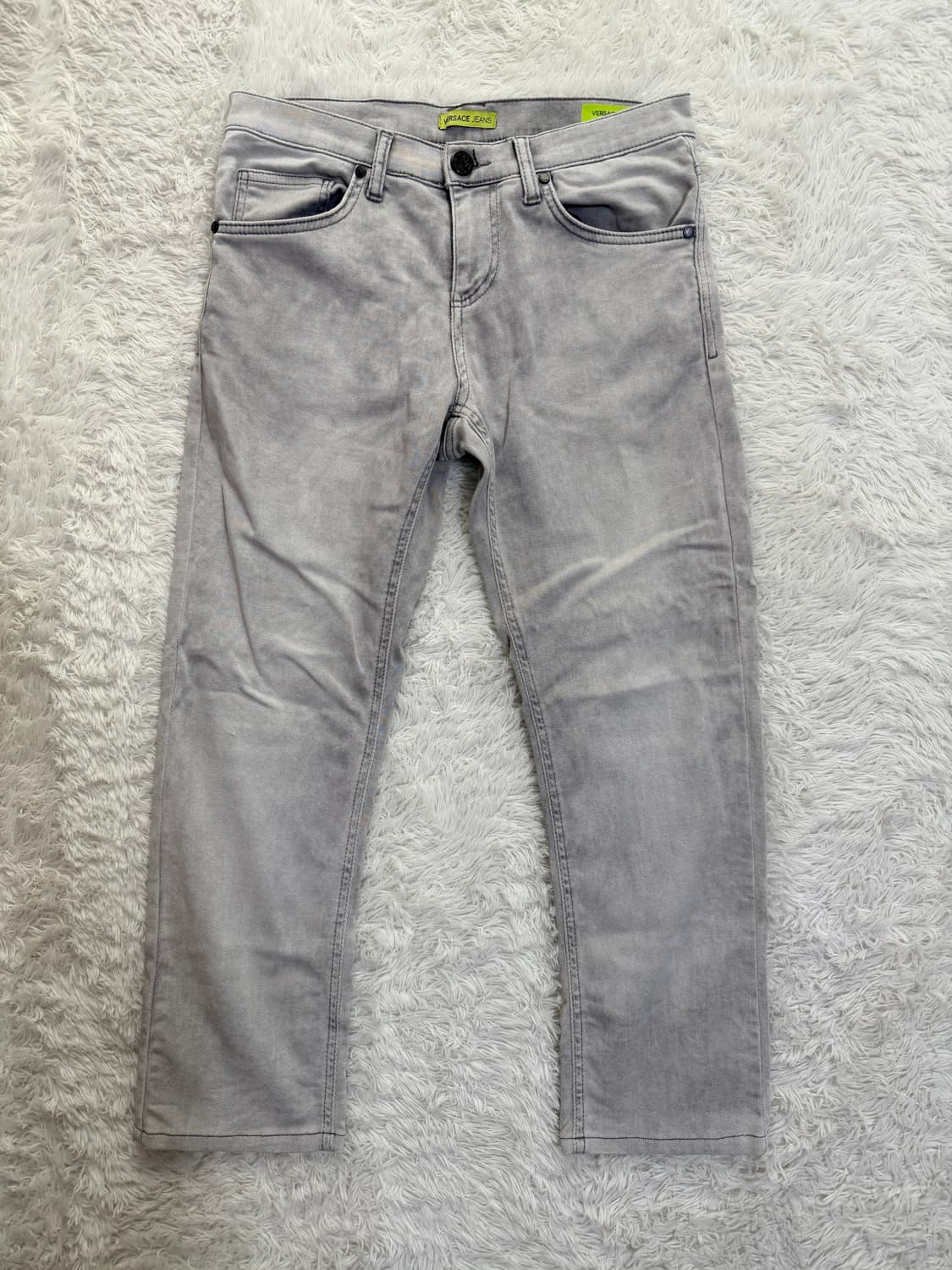 베르사체 진 슬림핏 청바지 회색 31사이즈 상품이미지5