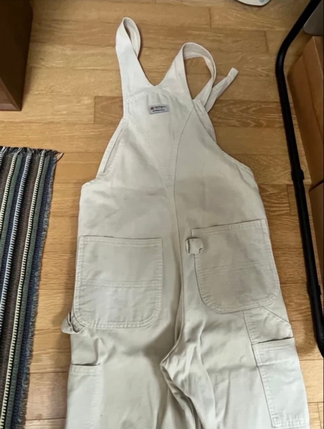 칼하트 오버롤 멜빵 팬츠 베이지 28x34 상품이미지2