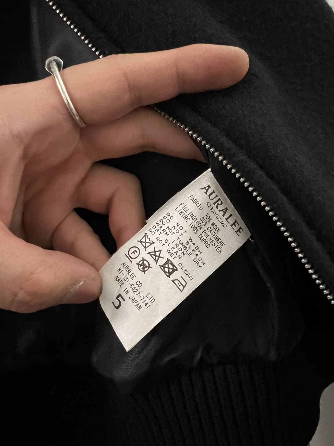 오라리 캐시미어 베스트 판매합니다. 상품이미지5