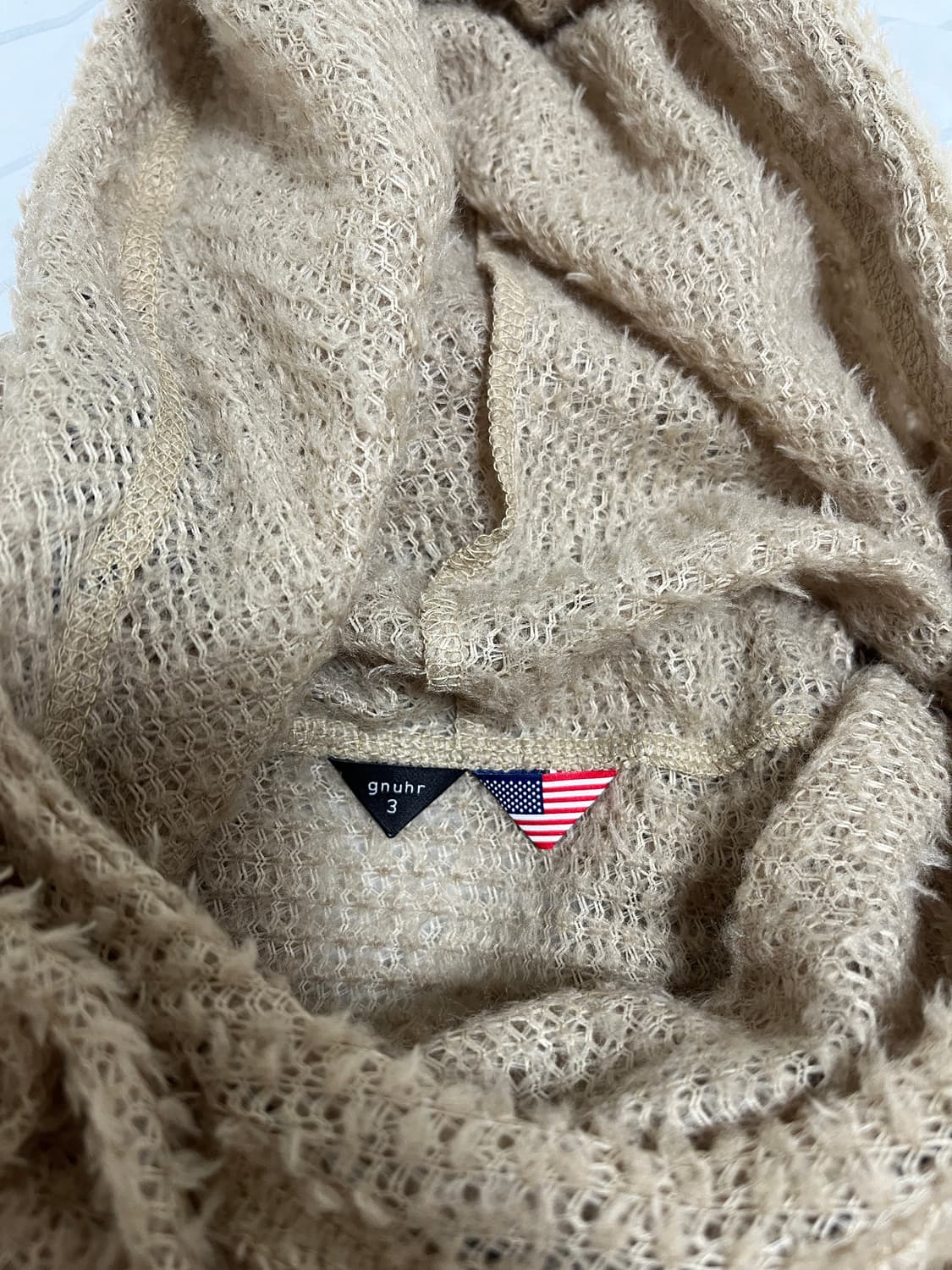 Gnuhr SHAG HOODIE v2.0 cornstalk 3 사이즈 상품이미지3