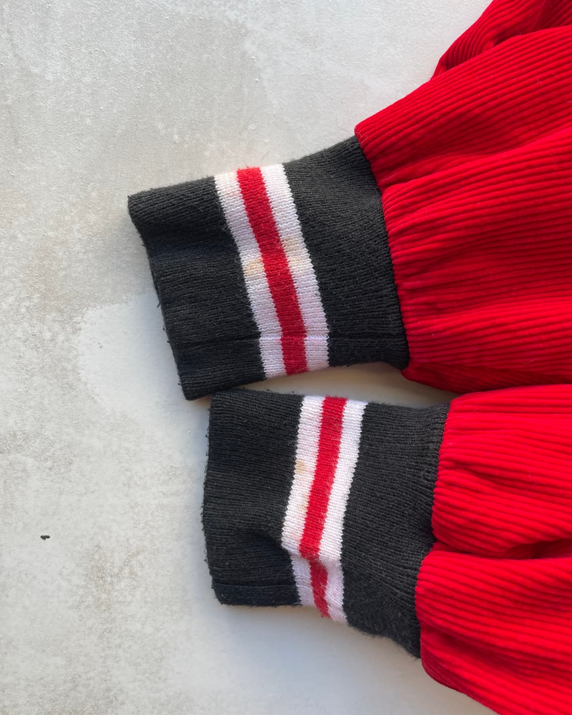 80-90’s Canada corduroy varsity jkt 바시티 상품이미지10