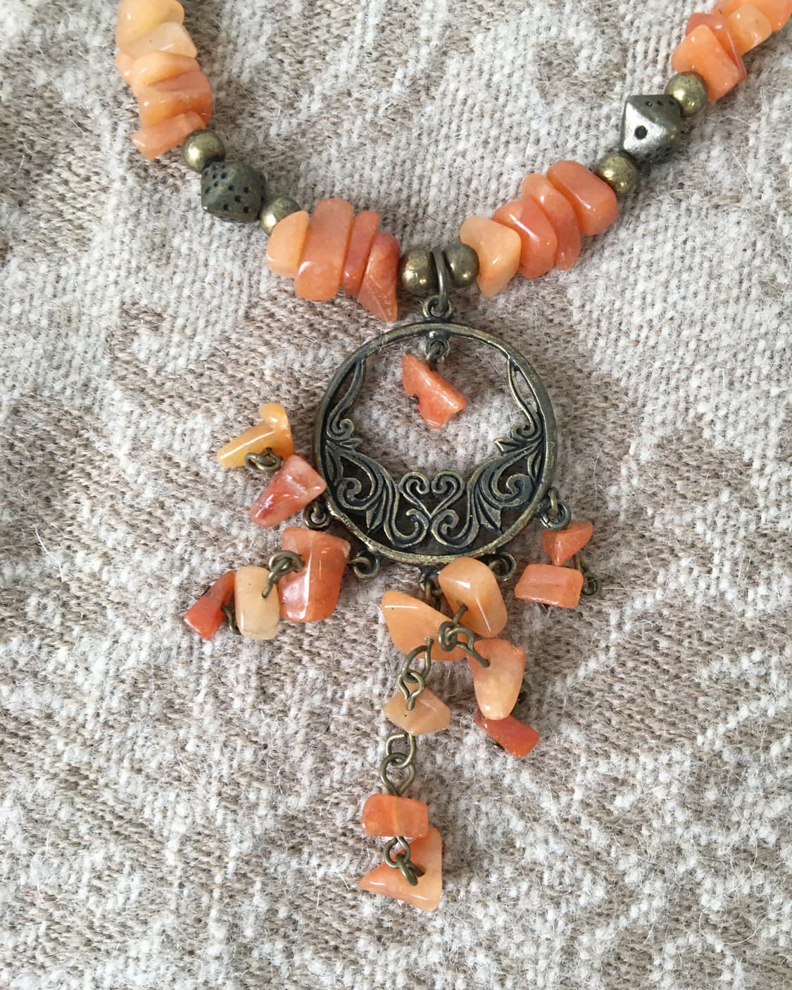 beads pendent necklace 상품이미지6