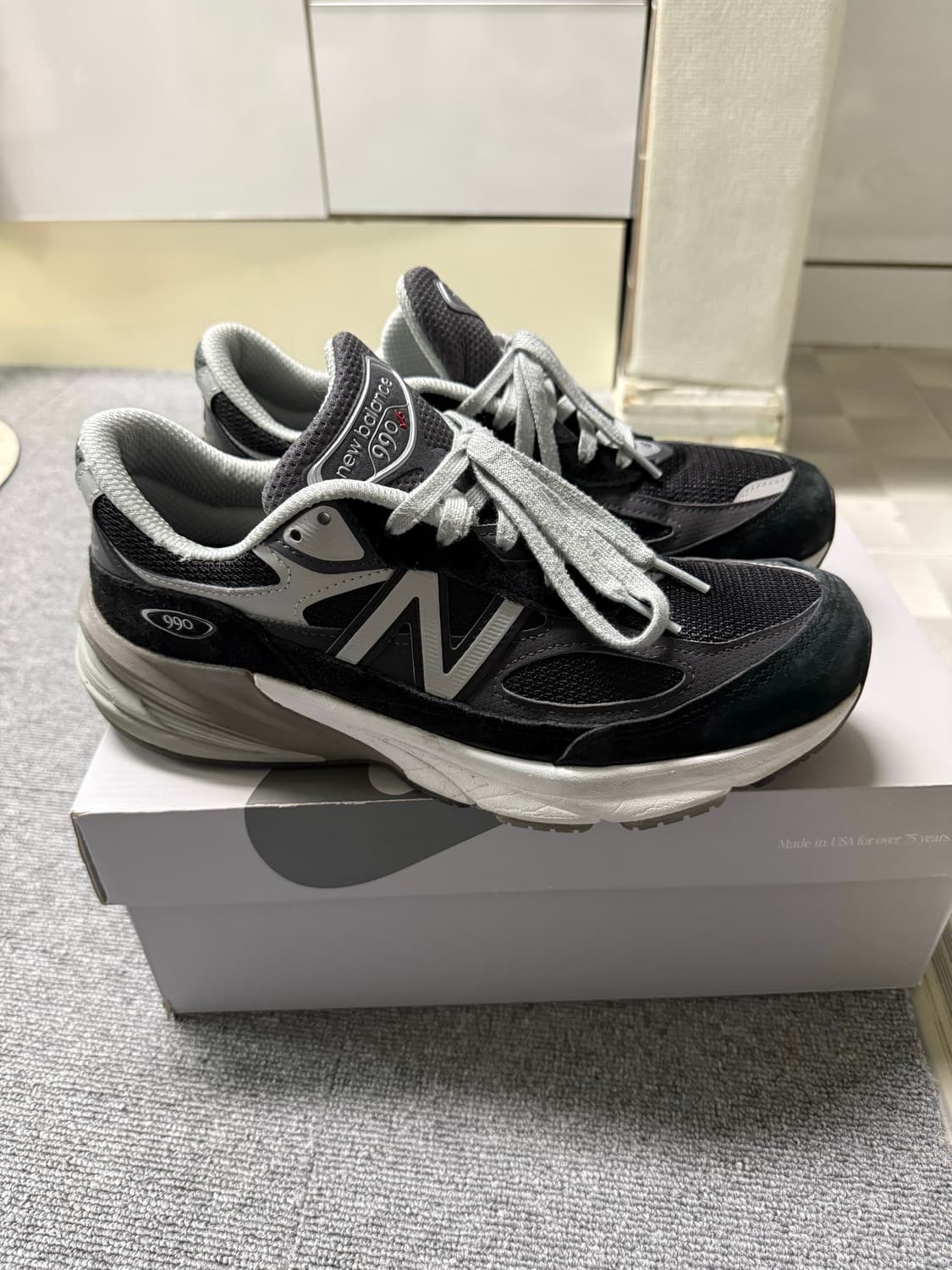 뉴발란스 990v6 블랙그레이255 상품이미지1