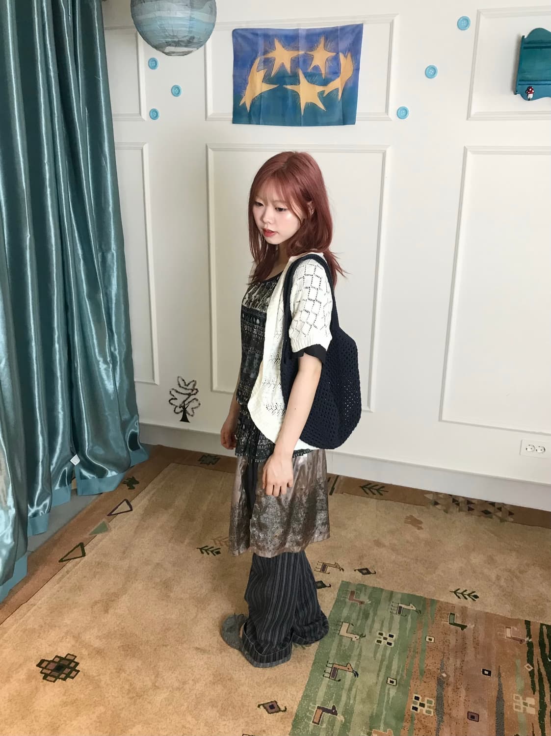 여름 밤 소녀 무드𖧧 랩 스커트로  색다른 분위기••🌖 상품이미지1