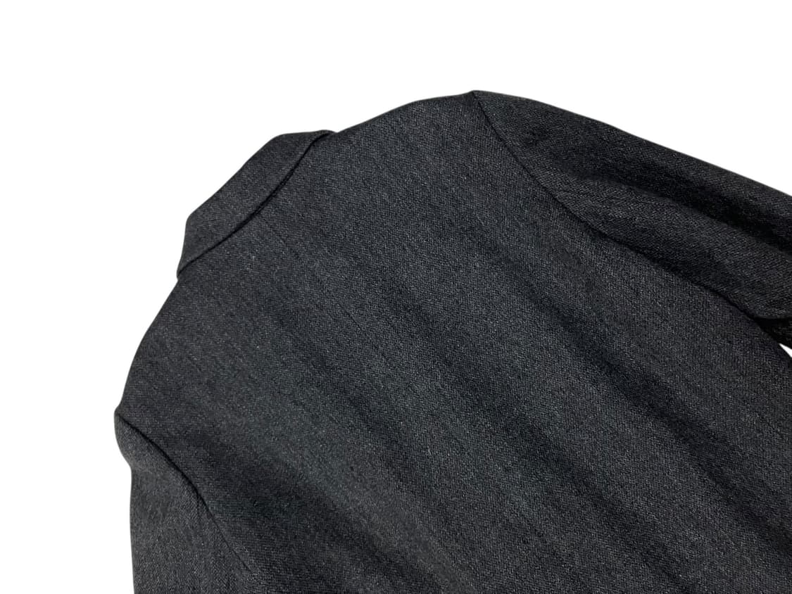 톰보이 차콜 그레이 롱 코트 F 상품이미지4