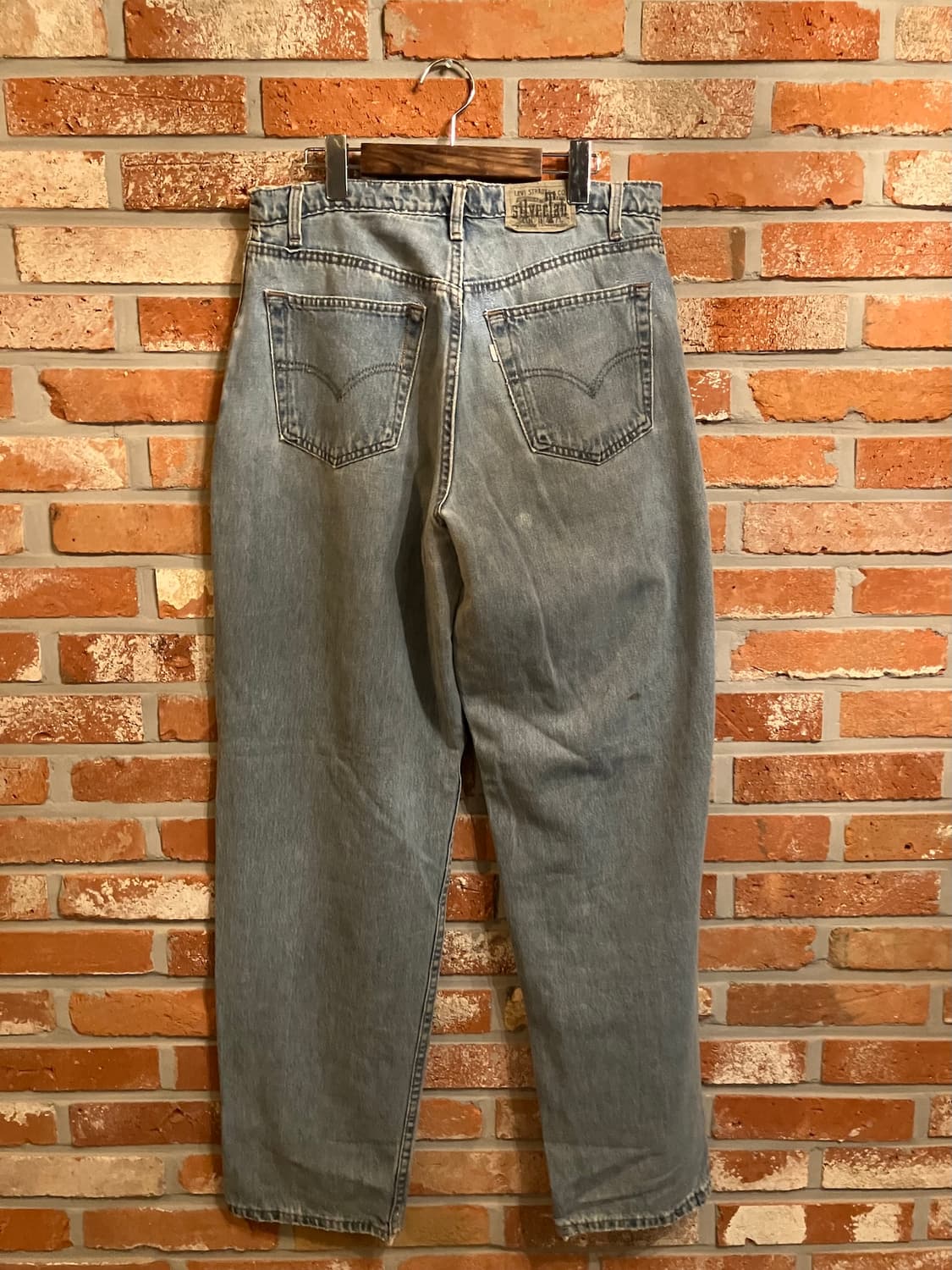 90s USA 빈티지 리바이스 실버탭 배기핏 데님 팬츠 상품이미지5