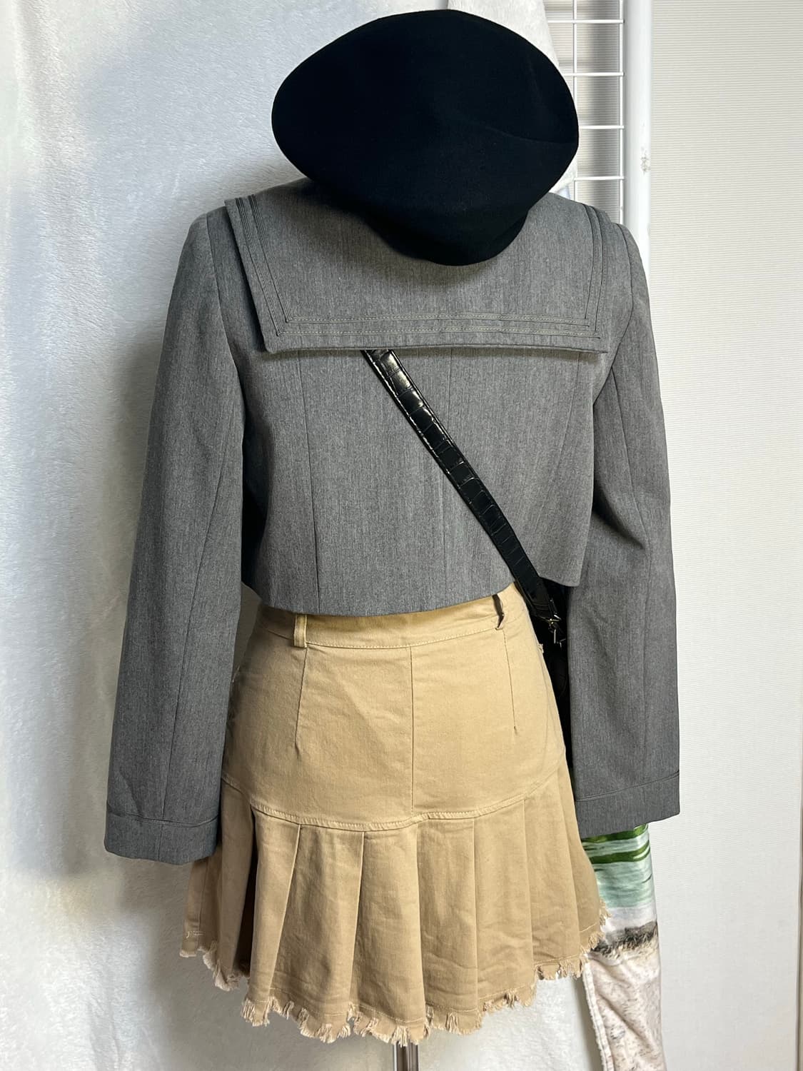 빈티지 플리츠 미니스커트 상품이미지8