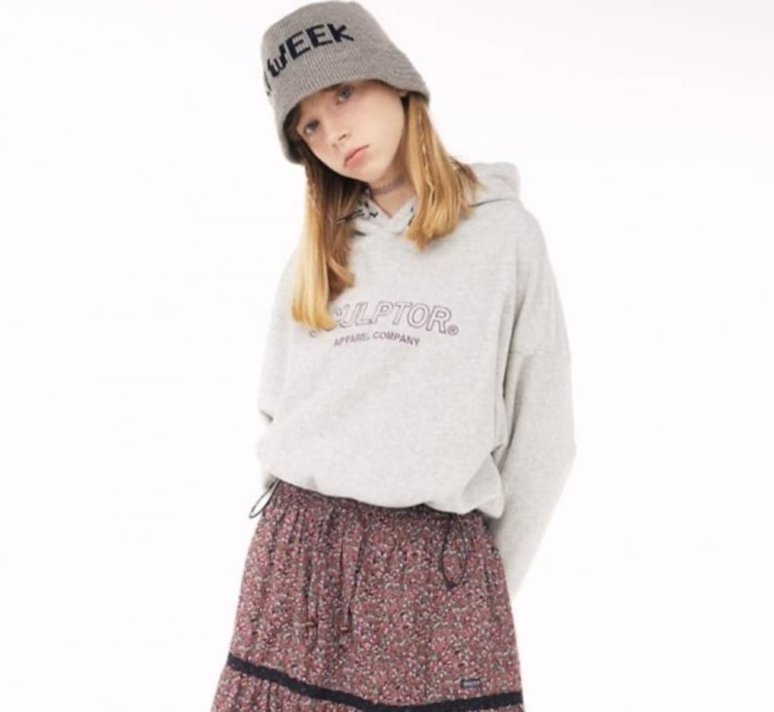 스컬프터 19fw 플리스 후드티 상품이미지2