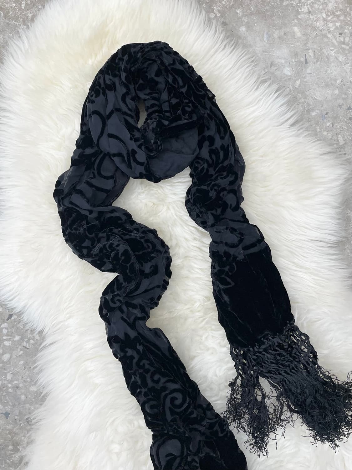 오리엔탈 고딕 벨벳 머플러  상품이미지5