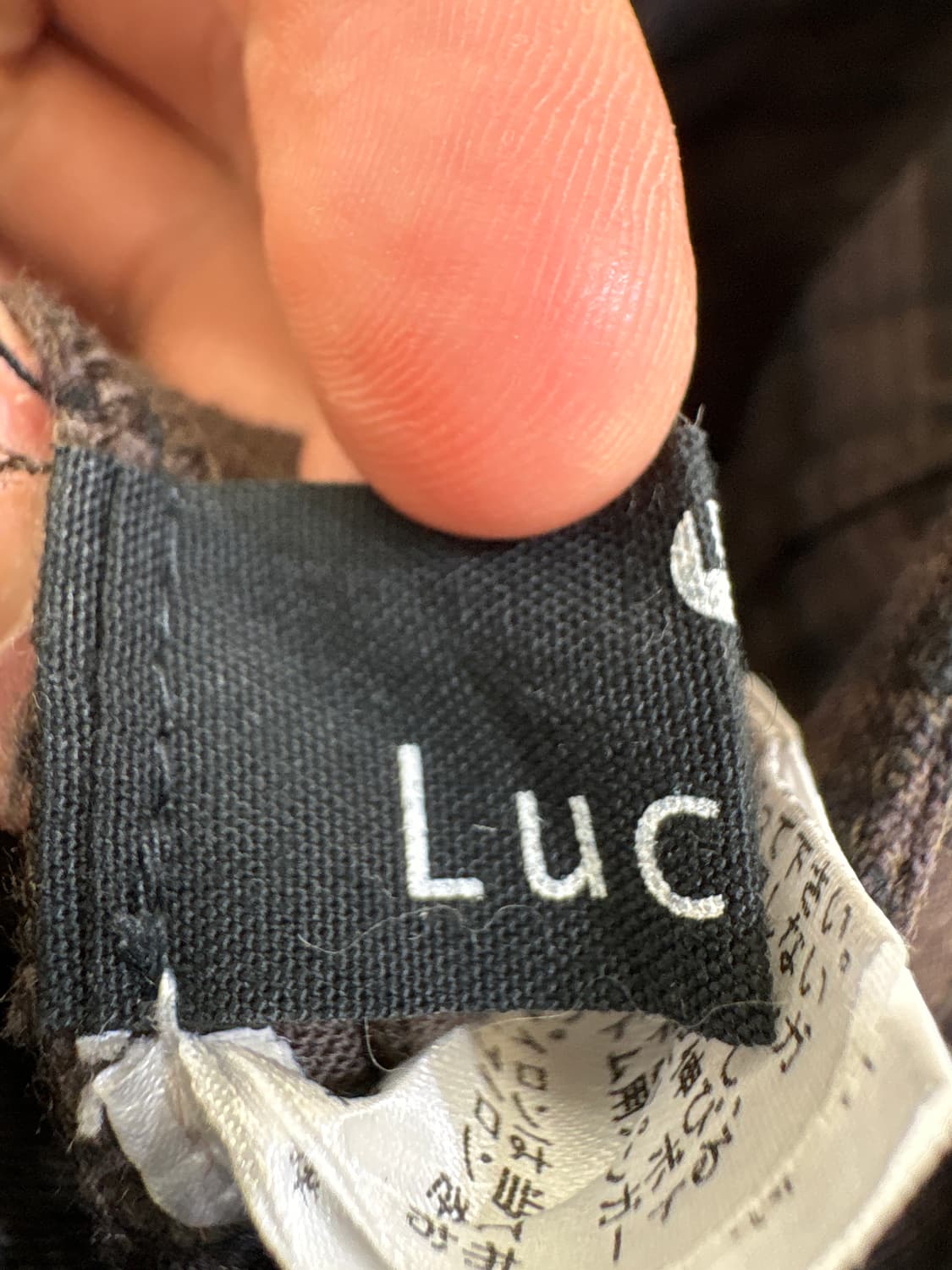 LUCRUCA (Made in Japan) 데님팬츠 상품이미지6