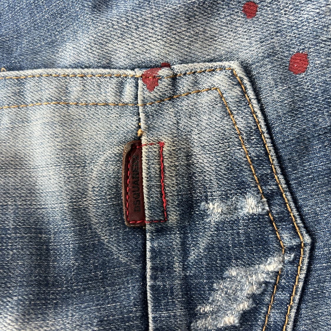 디스퀘어드2 데미지 워싱 청바지 33 상품이미지2