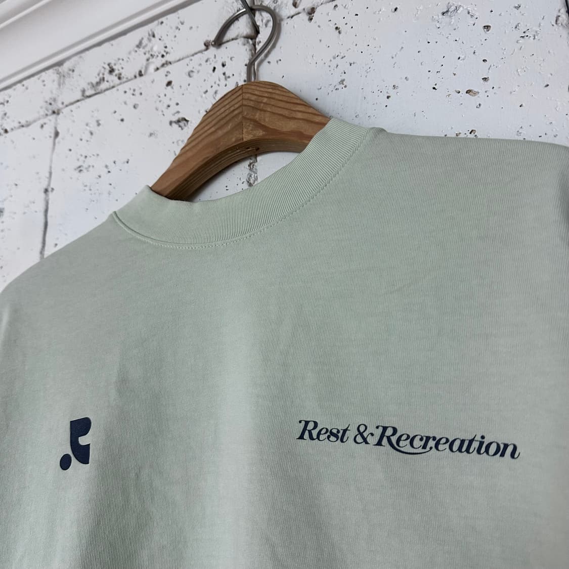 우먼free 레스트 앤 레크레이션 크롭 반팔티 상품이미지2