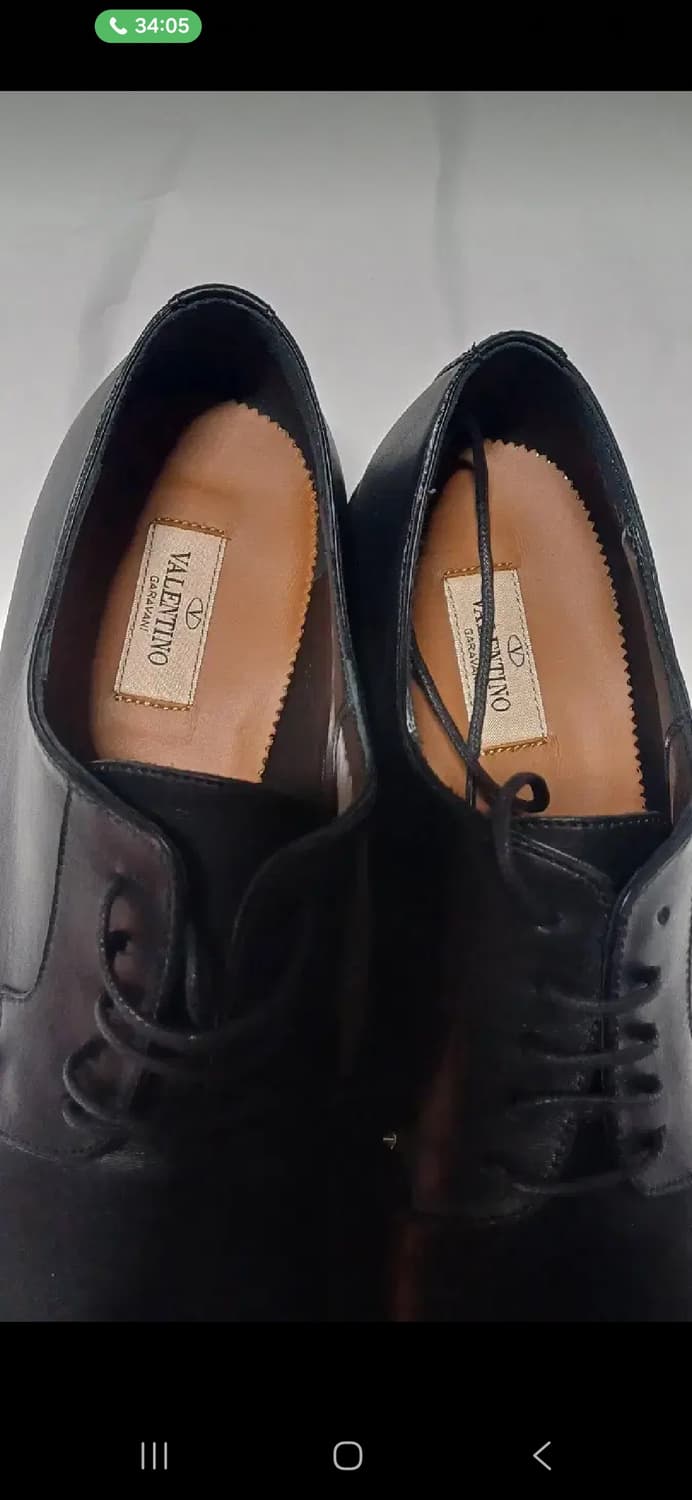 [새제품] 발렌티노 더비슈즈 락스터드 레더 정장구두 신발 수트 구두 상품이미지4