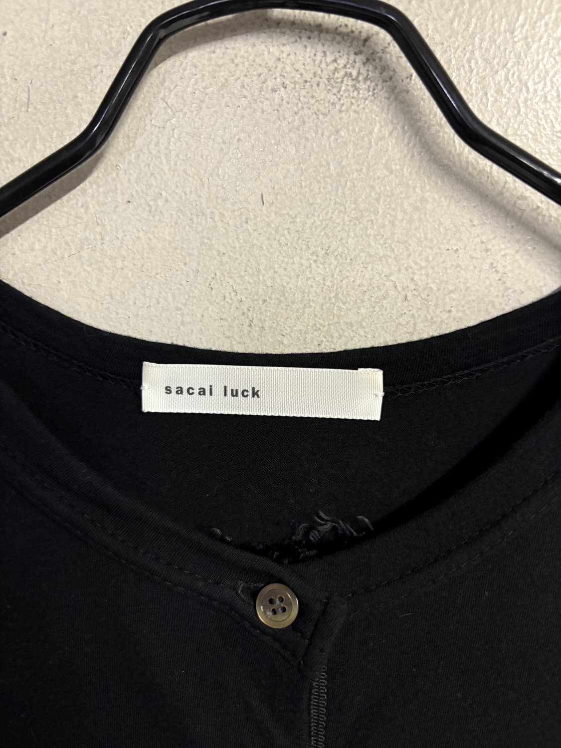 SACAI LUCK back pleats cardigan black 2  상품이미지8