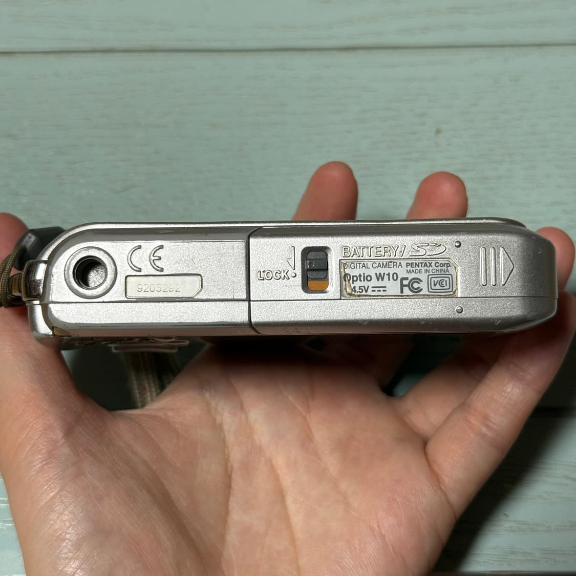 디카 정크 Pentax Optio W10 펜탁스디카 실버디카 빈티지 상품이미지8