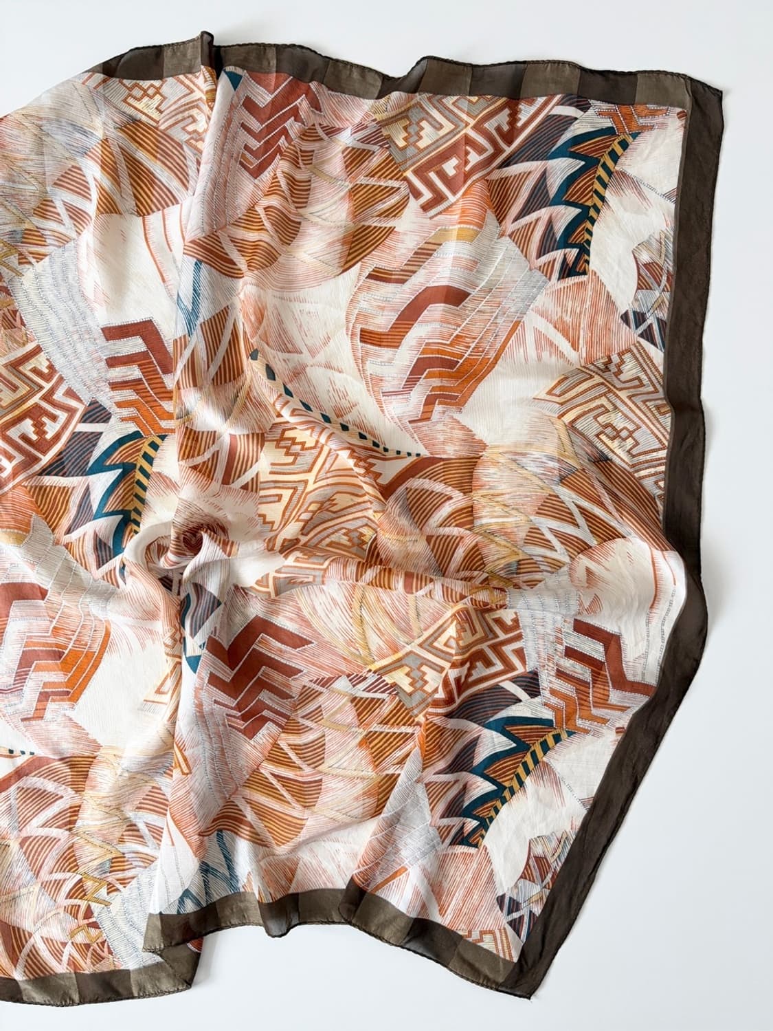 silk patterned scarf 상품이미지6