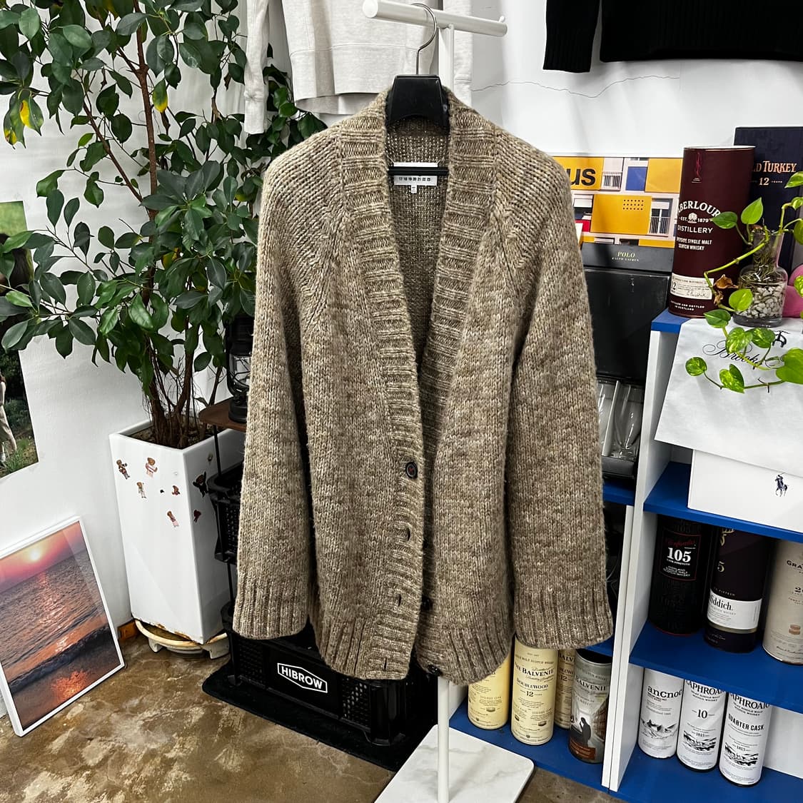 메종마르지엘라 울/알파카 오버핏 가디건 L 상품이미지1