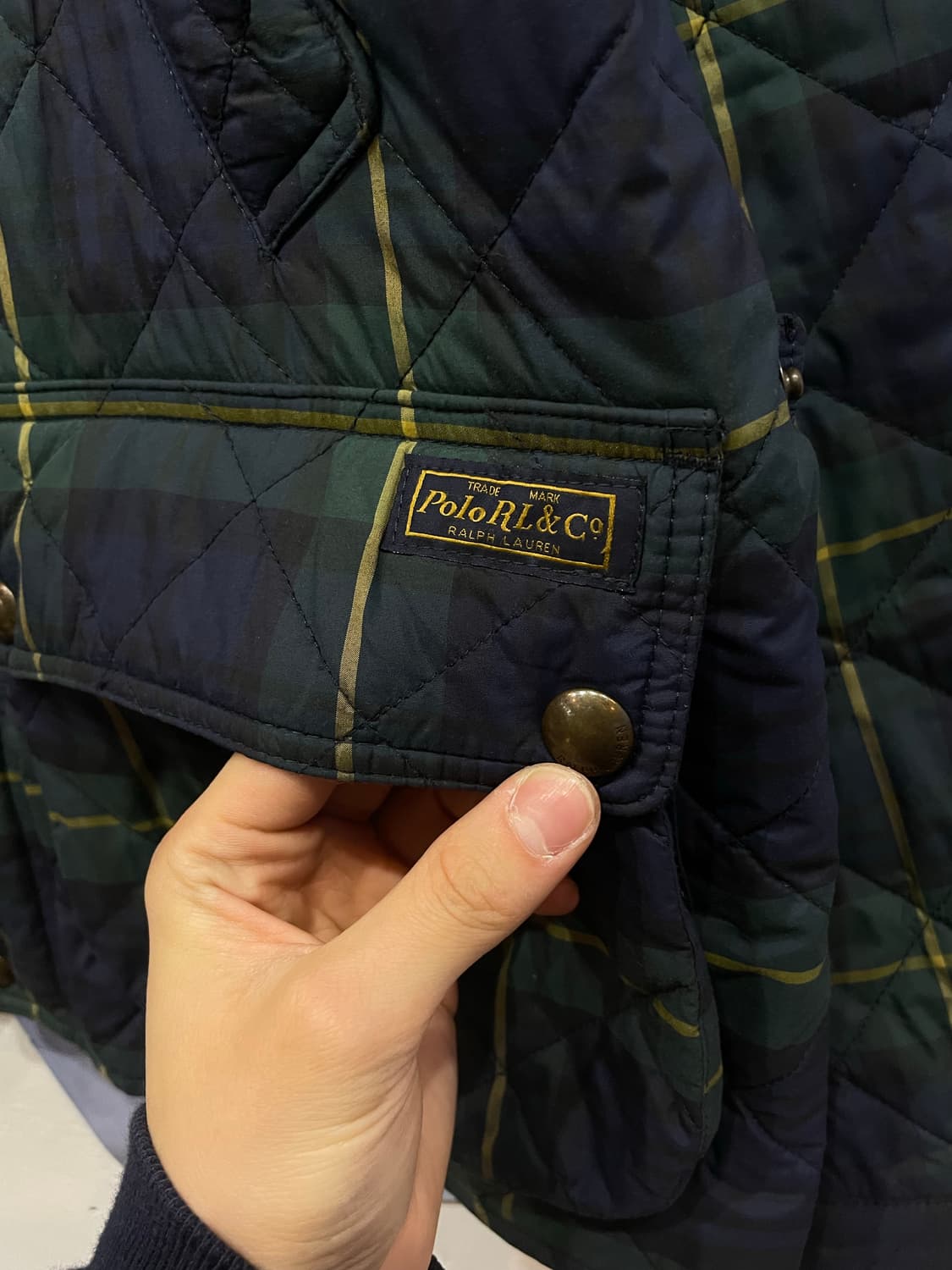 폴로랄프로렌 클래식 퀼팅자켓  상품이미지2