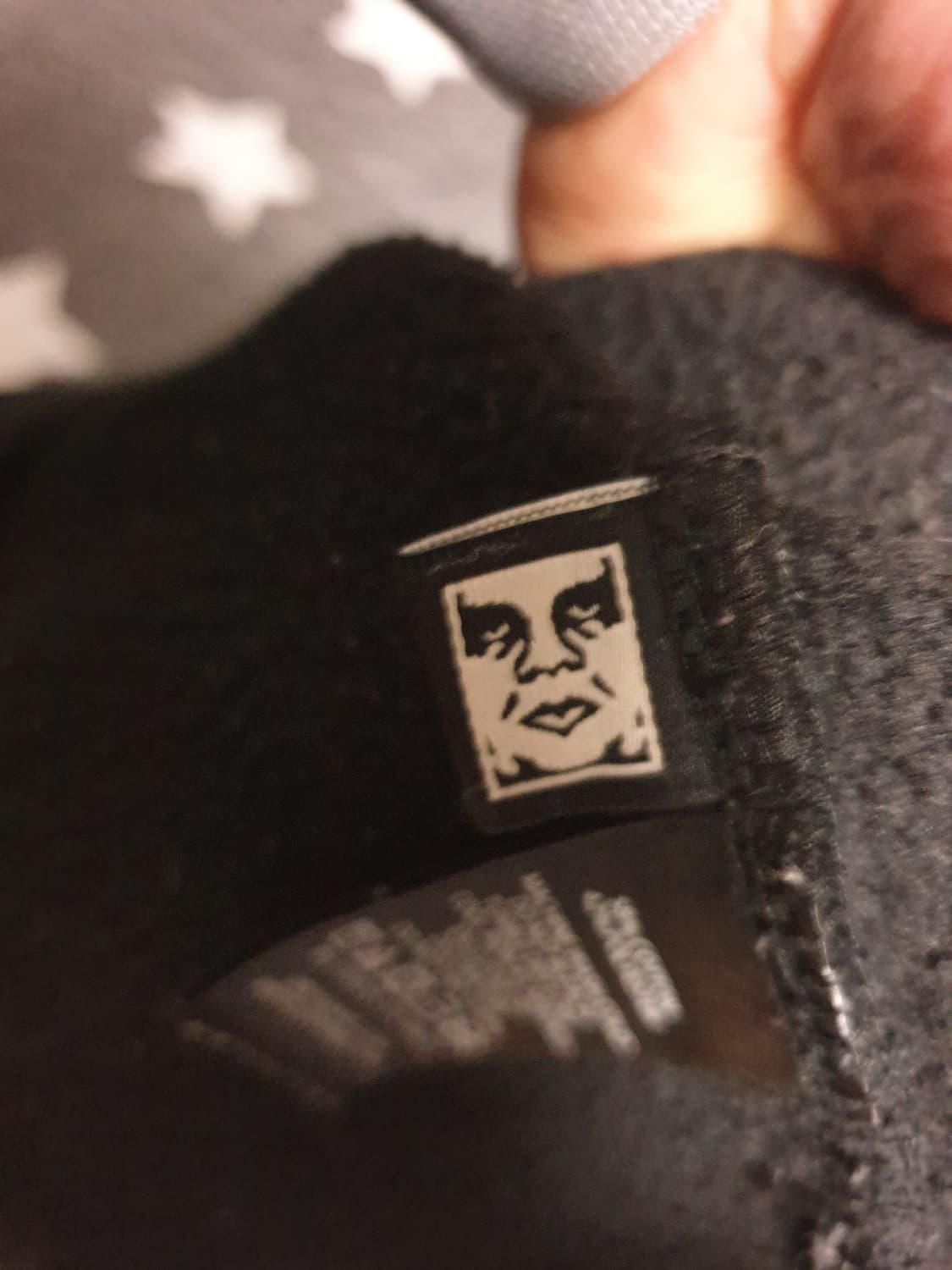 (웍스아웃발) 오베이 월드와이드 자수 아이콘페이스 기모후드티 L 상품이미지4