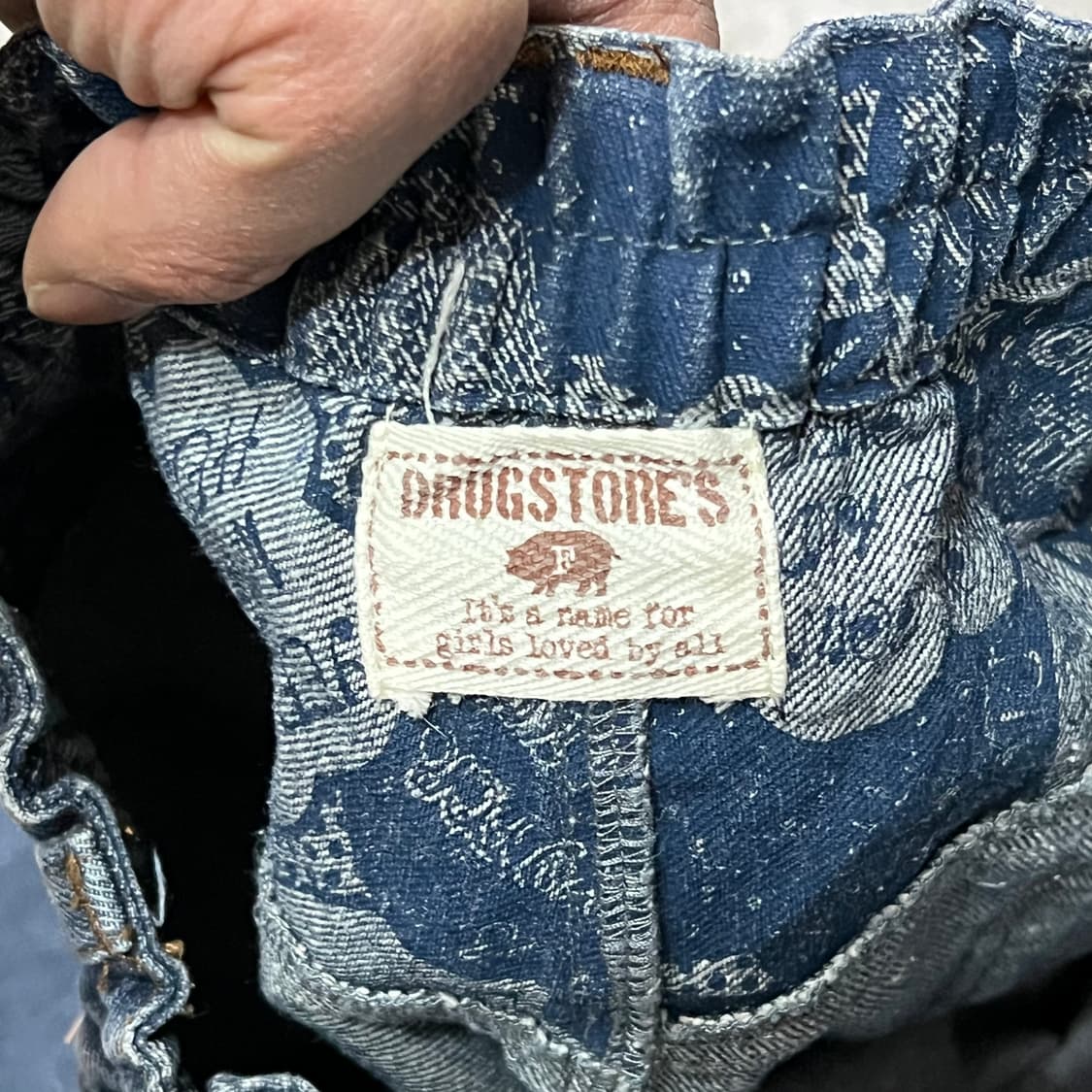  drugstore 오리엔탈 데님팬츠 y15283 상품이미지7