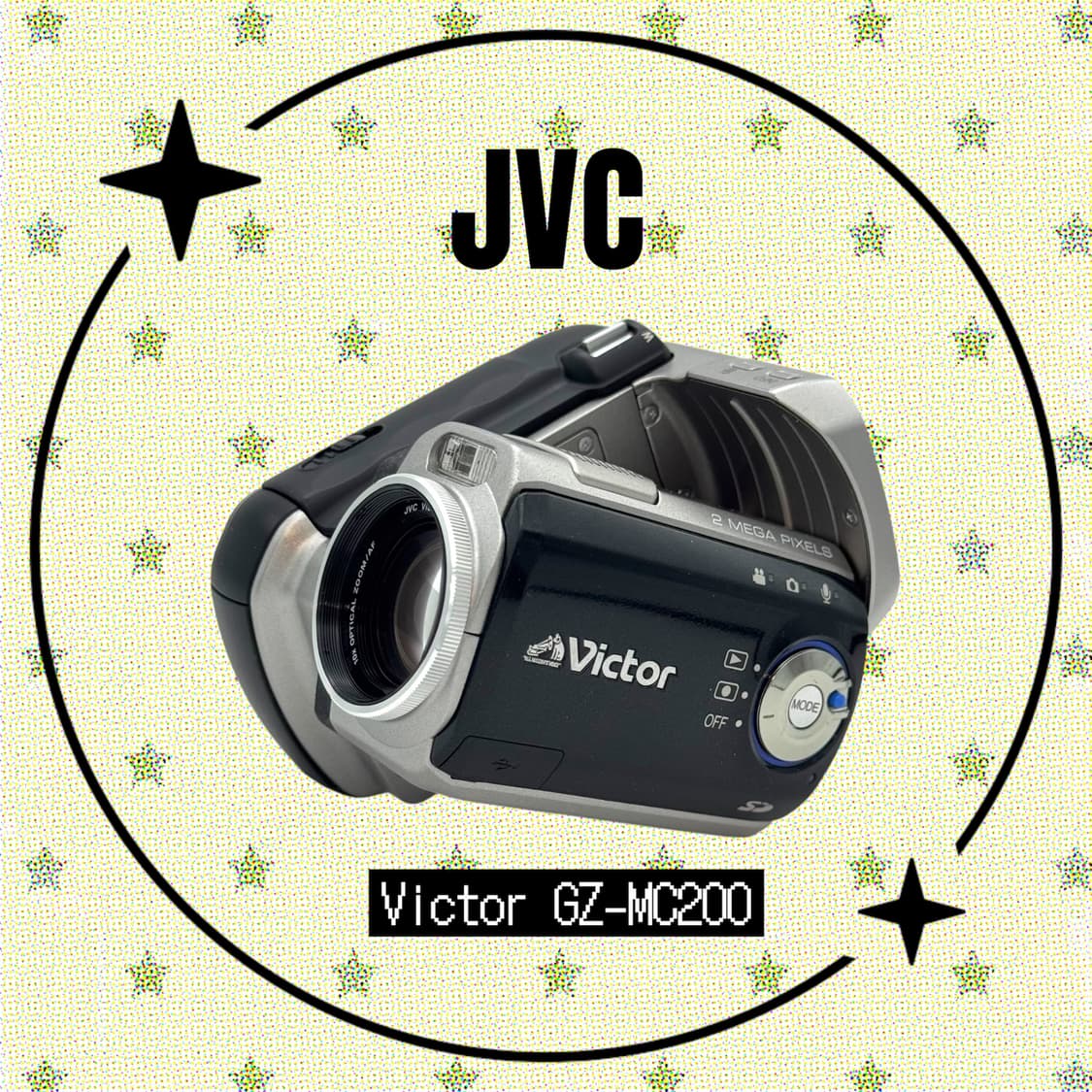 (독특한 디자인🫧)JVC GZ-MC200 빈티지캠코더 캠코더 상품이미지1