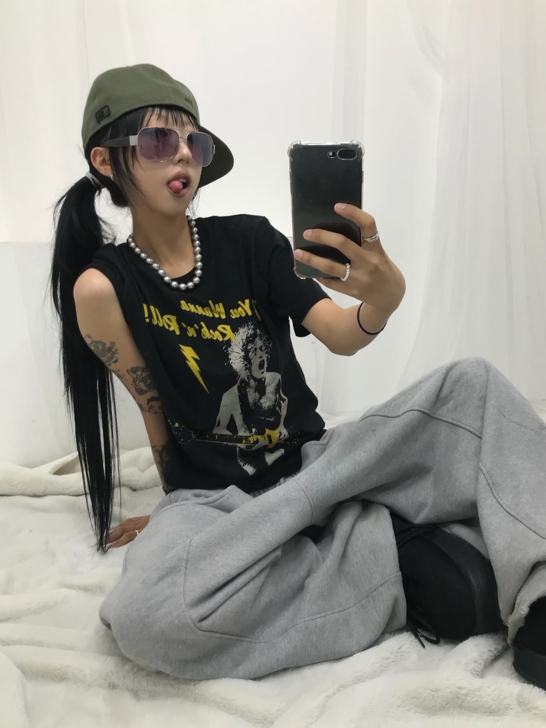 🎸 히스테릭글래머 X ACDC 콜라보 반팔 티셔츠 🎸 상품이미지7