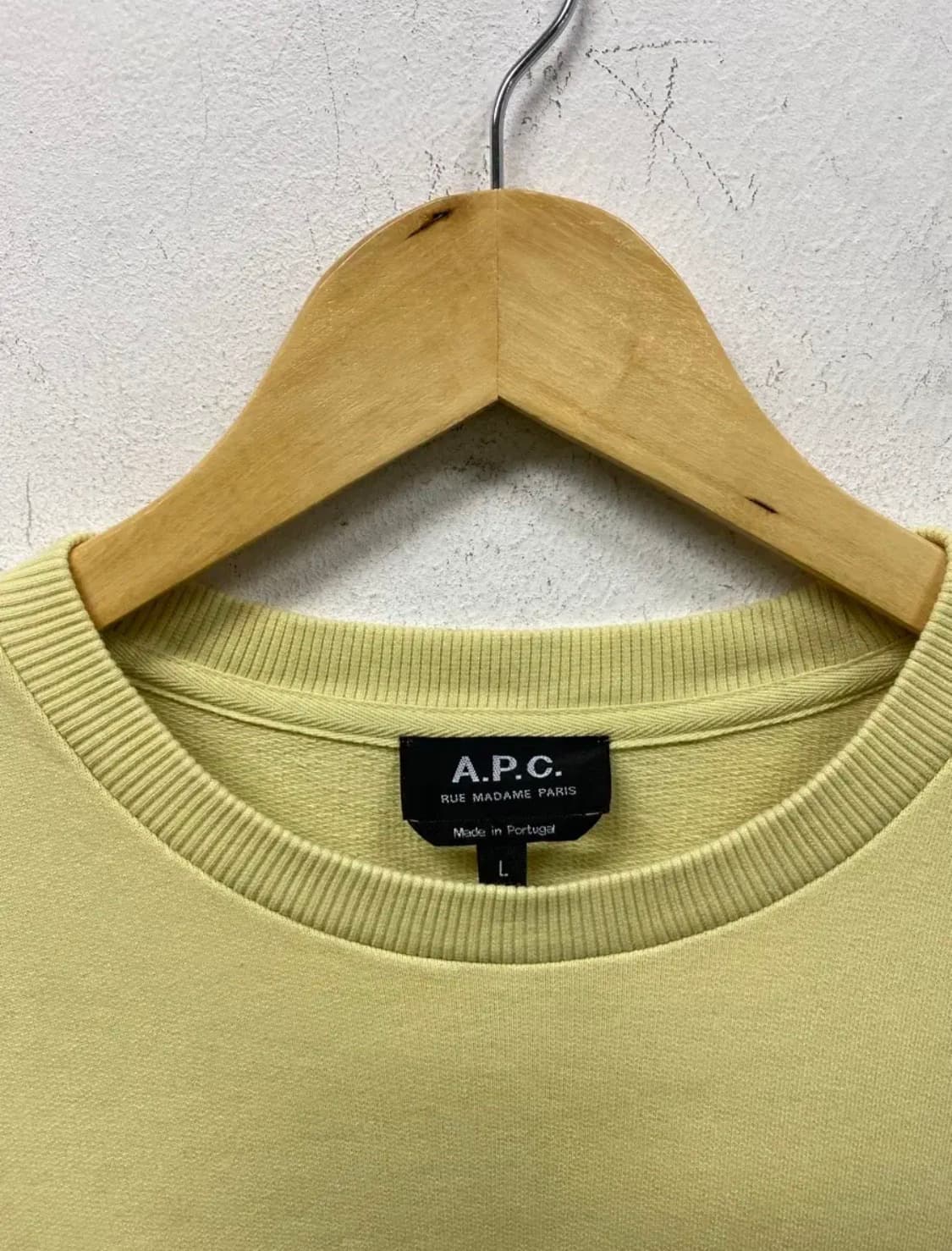 아페쎄 A.P.C 기본 맨투맨 티셔츠 M 상품이미지4