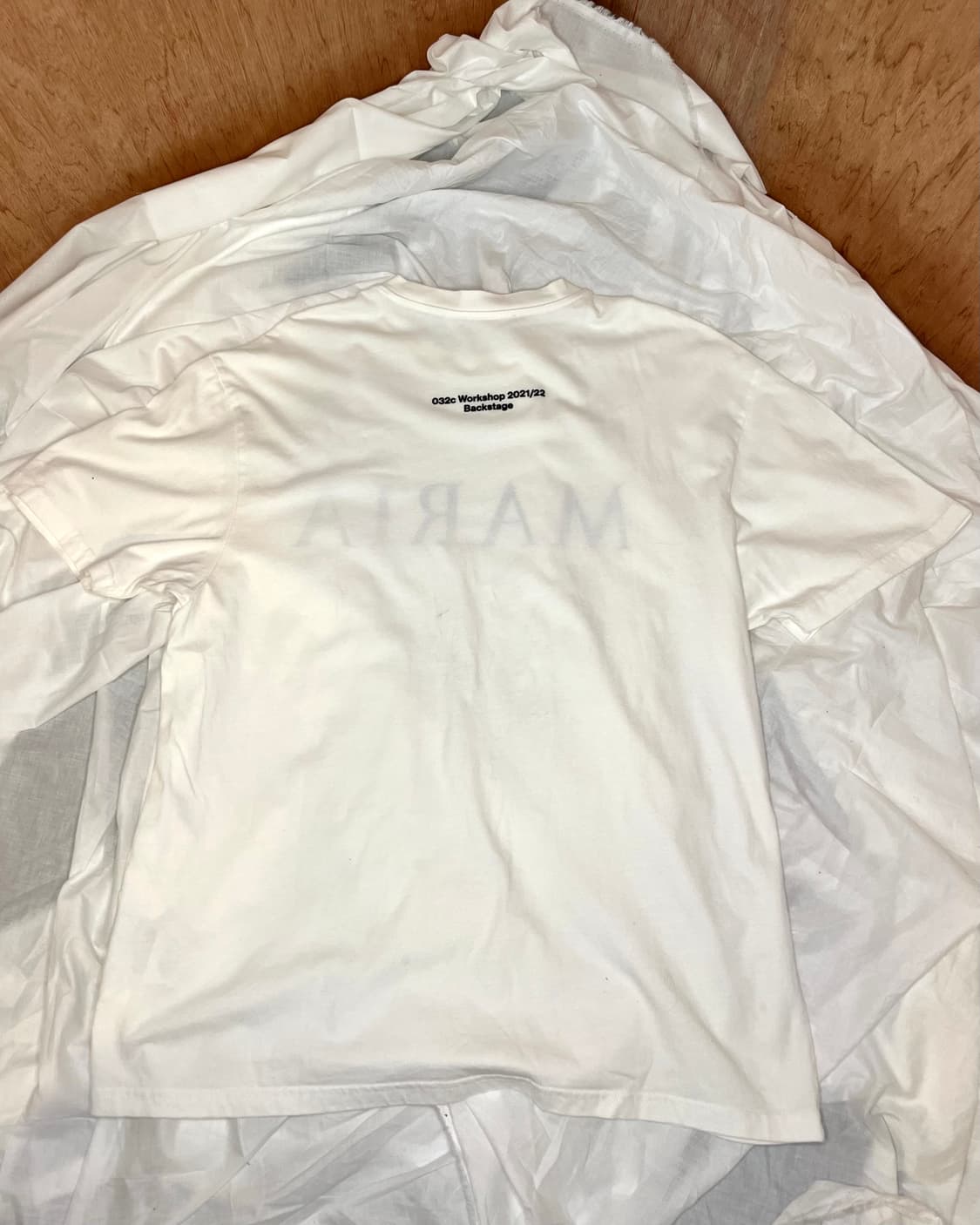 032c 마리아 화이트 티셔츠 상품이미지2