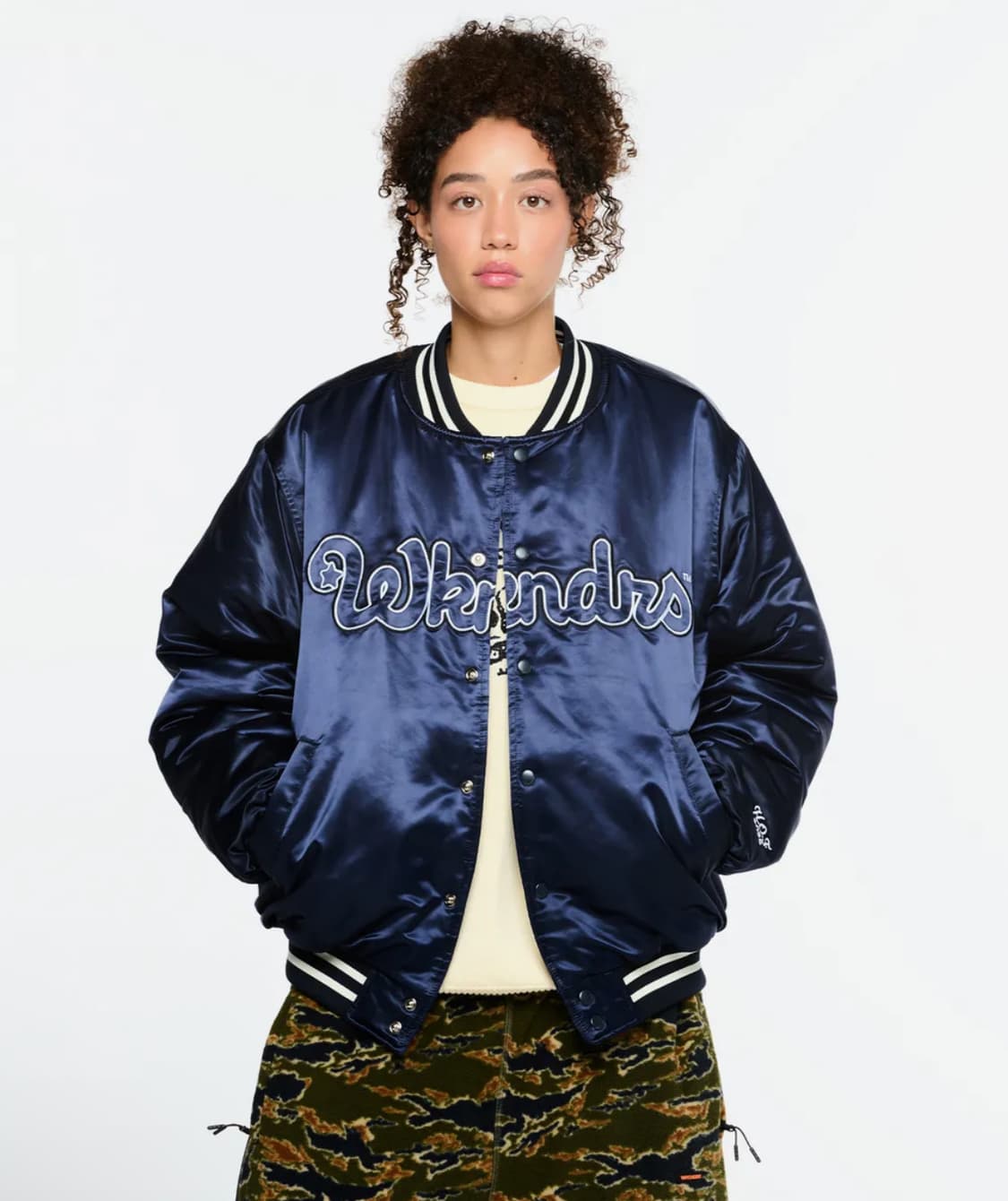 위캔더스 클래식 베이스볼 자켓 XL 상품이미지1