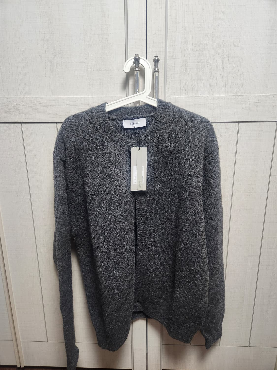 르마드 울 오버핏 라운드 가디건 2사이즈(새상품) 상품이미지1